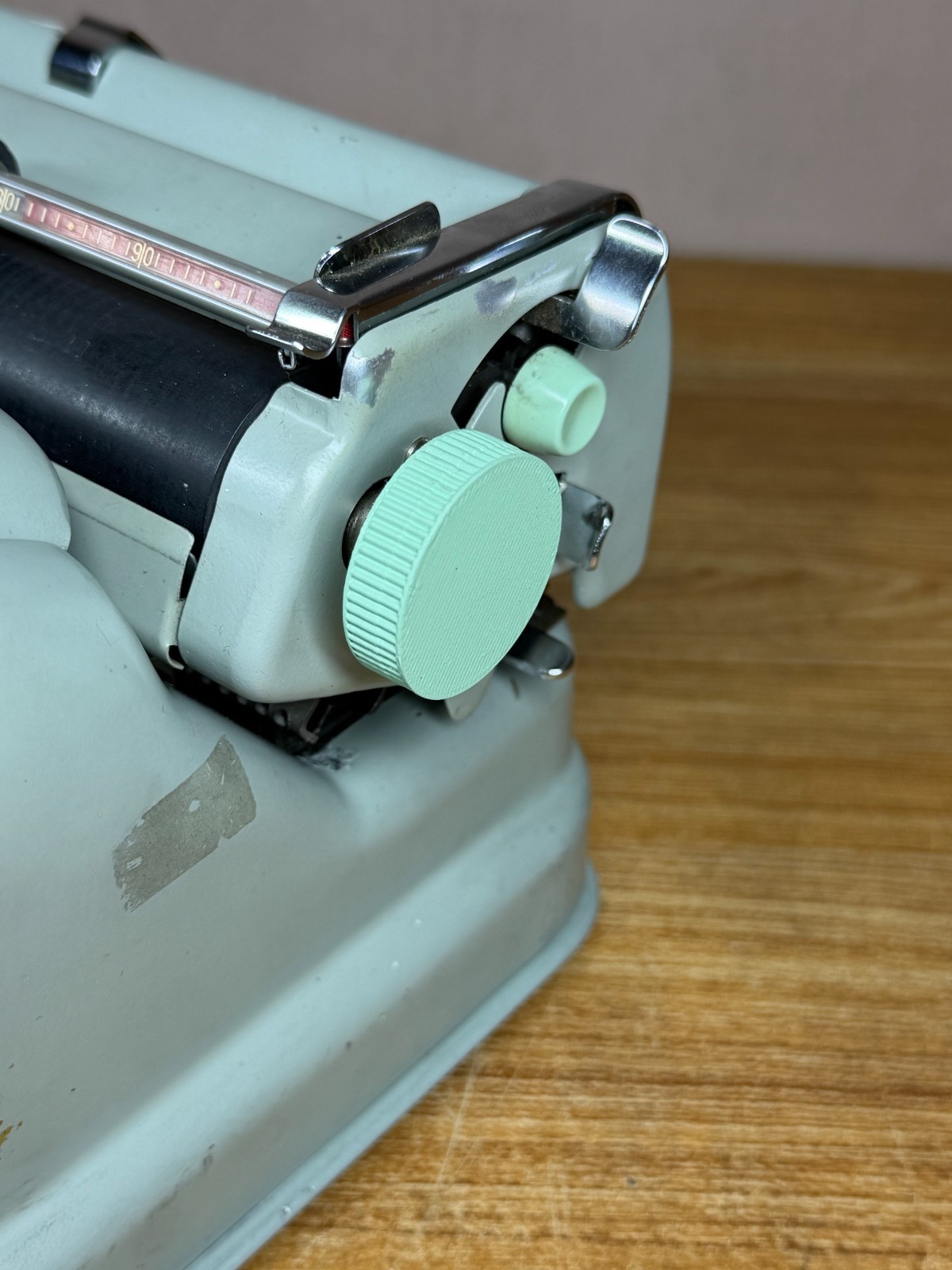 Green Replacement Knob (Left or Right) for Hermes 3000 (1st Gen) Typewriters