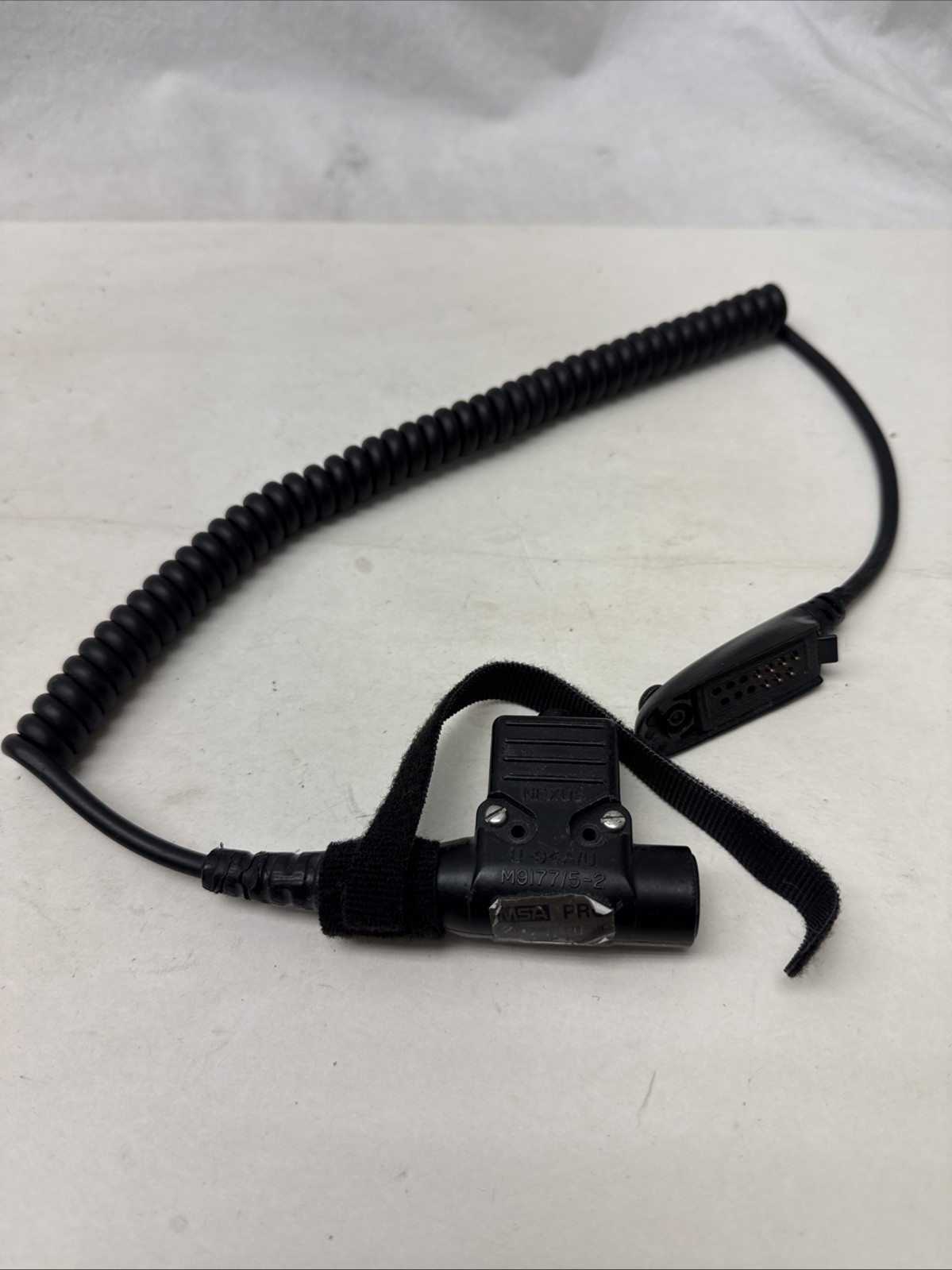 MSA Nexus U94 M9177/5-2 PTT Push To Talk TP120 Motorola HT750 HT1550 HT1250