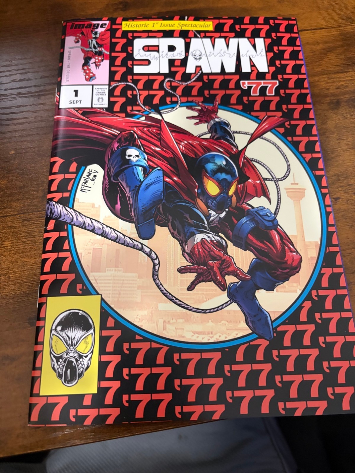 Spawn 77 #1 Whatnot Exclusive Cover Todd McFarlane Limited Edition (Damaged)