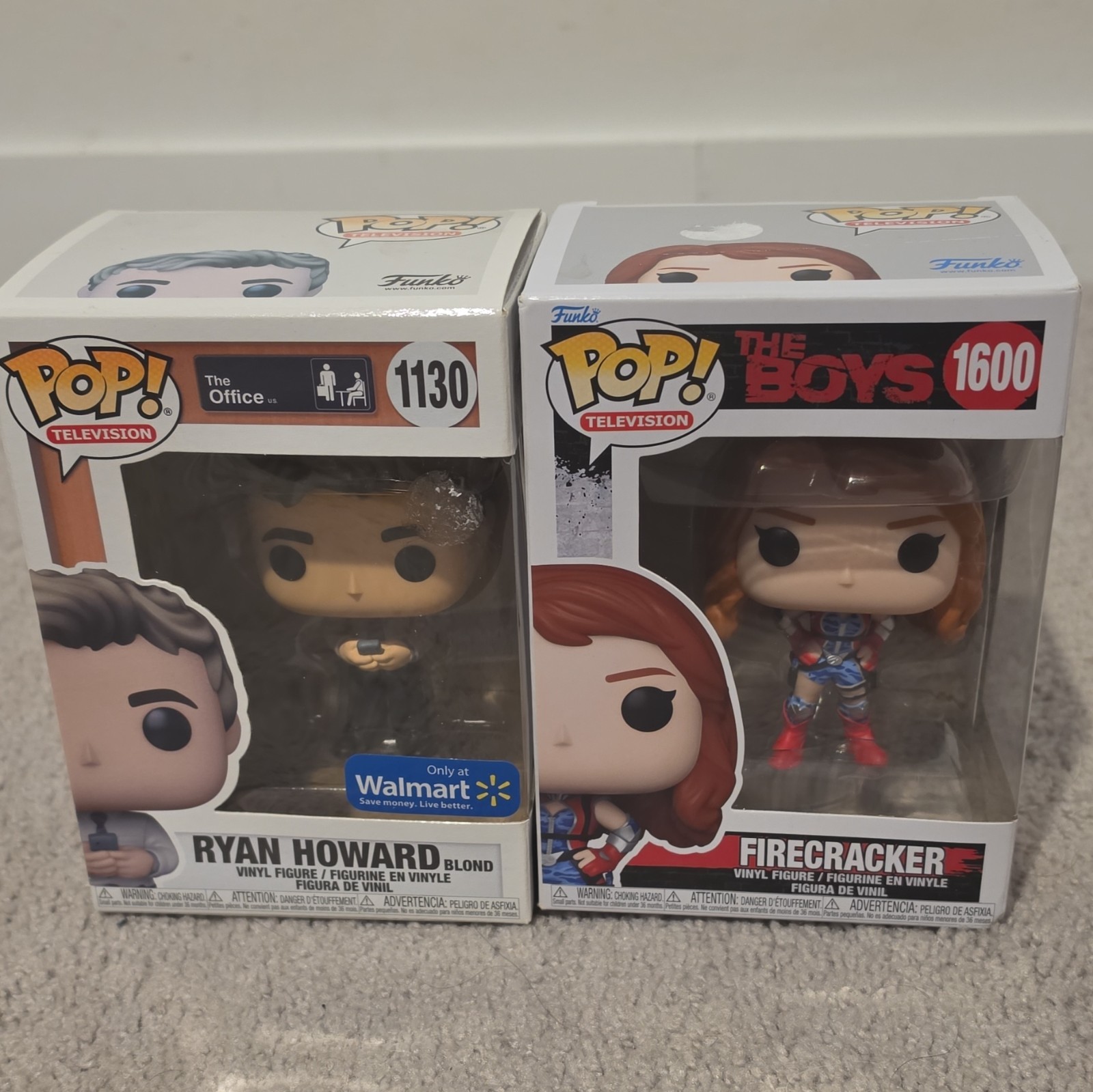 Funko Pop Ryan Howard #1130 Walmart Exclusive + Firecracker #1600