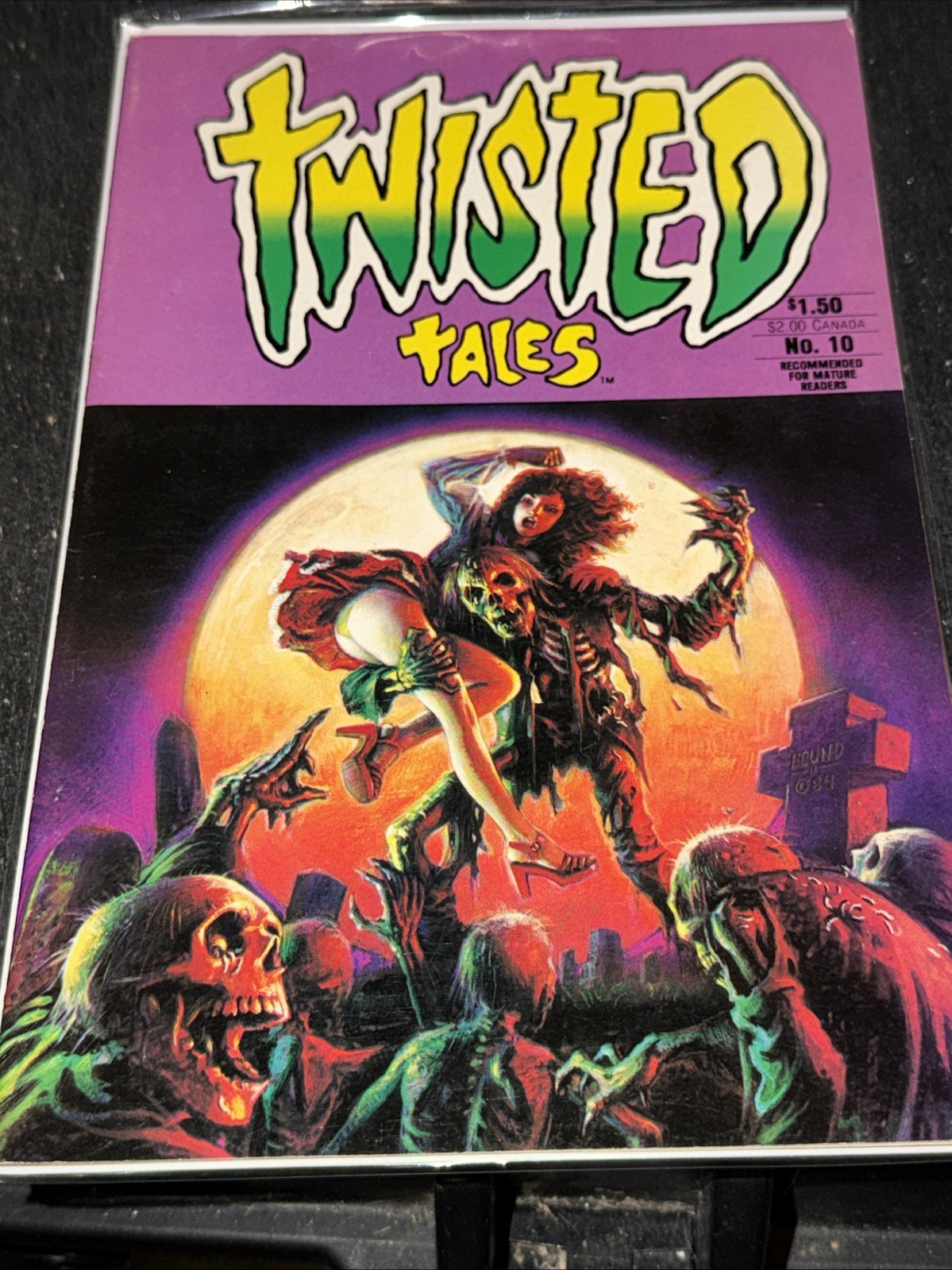 Twisted Tales #10 1984 Berni Wrightson John Pound Horror Bruce Jones Independent