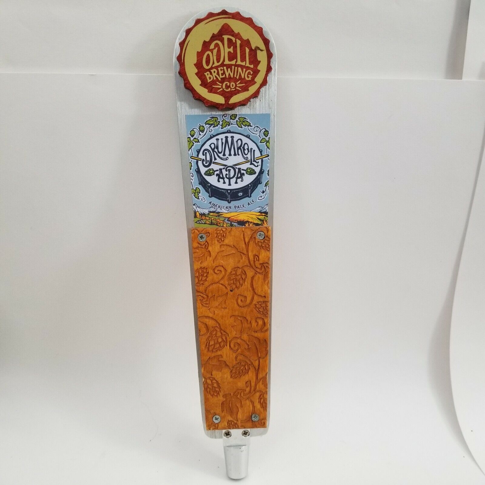 Odell Brewing Company Drumroll APA Beer Tap Handle - Denver, CO