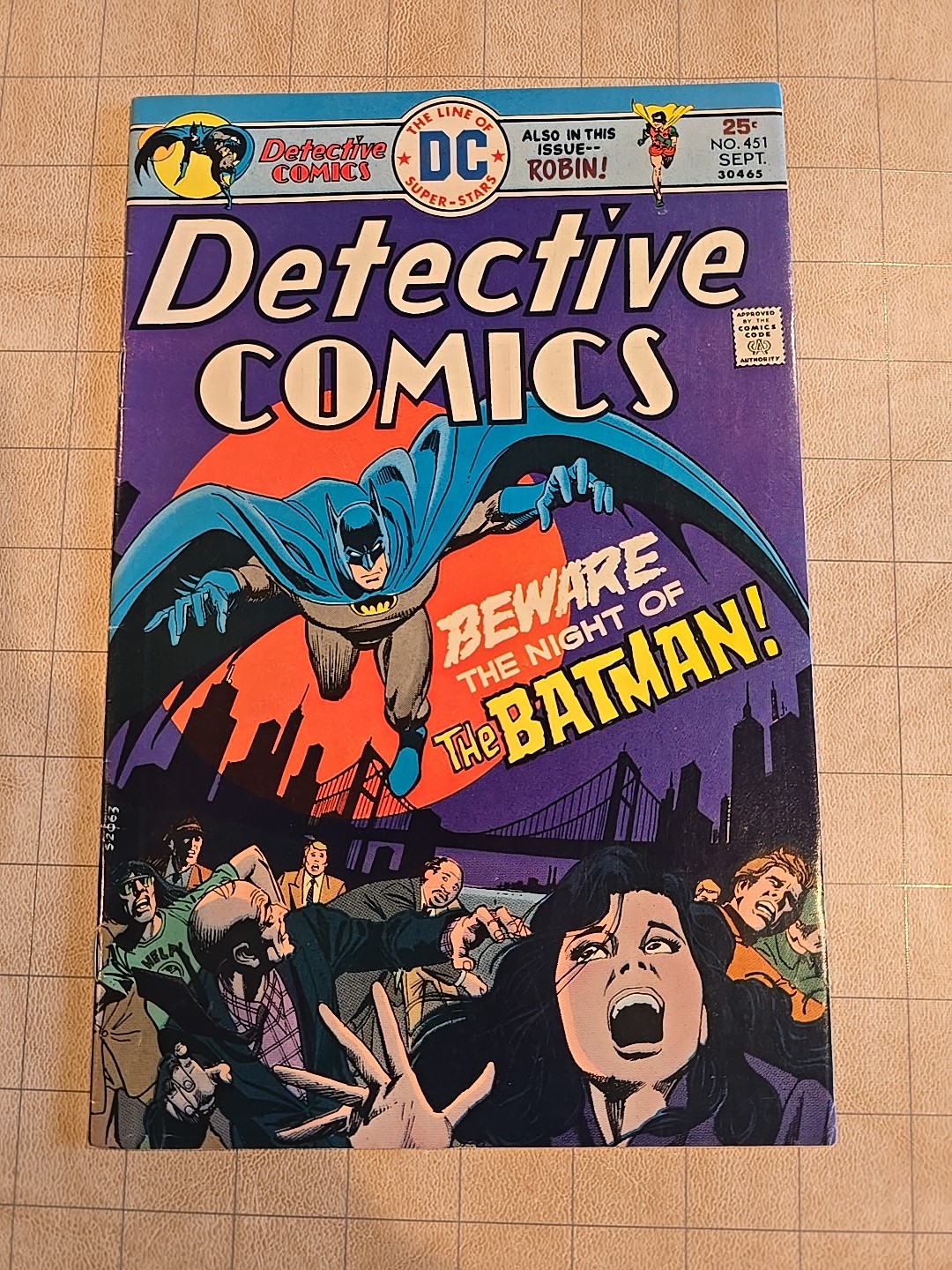 💥Detective Comics #451 (DC Comics September 1975)