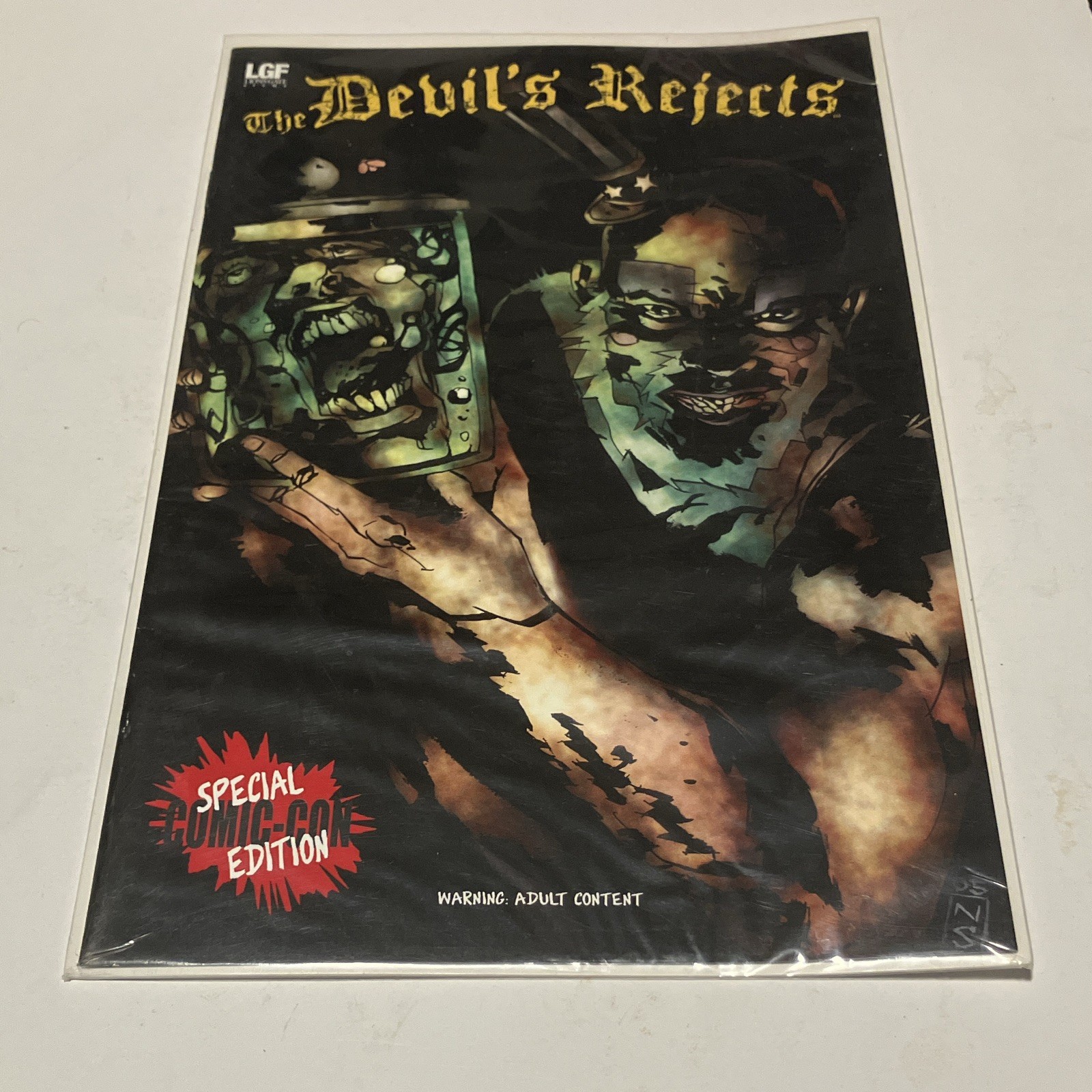 The Devils Rejects #1 Comic-Con Edition IDW 2005 SDCC Otis Cover Rob Zombie