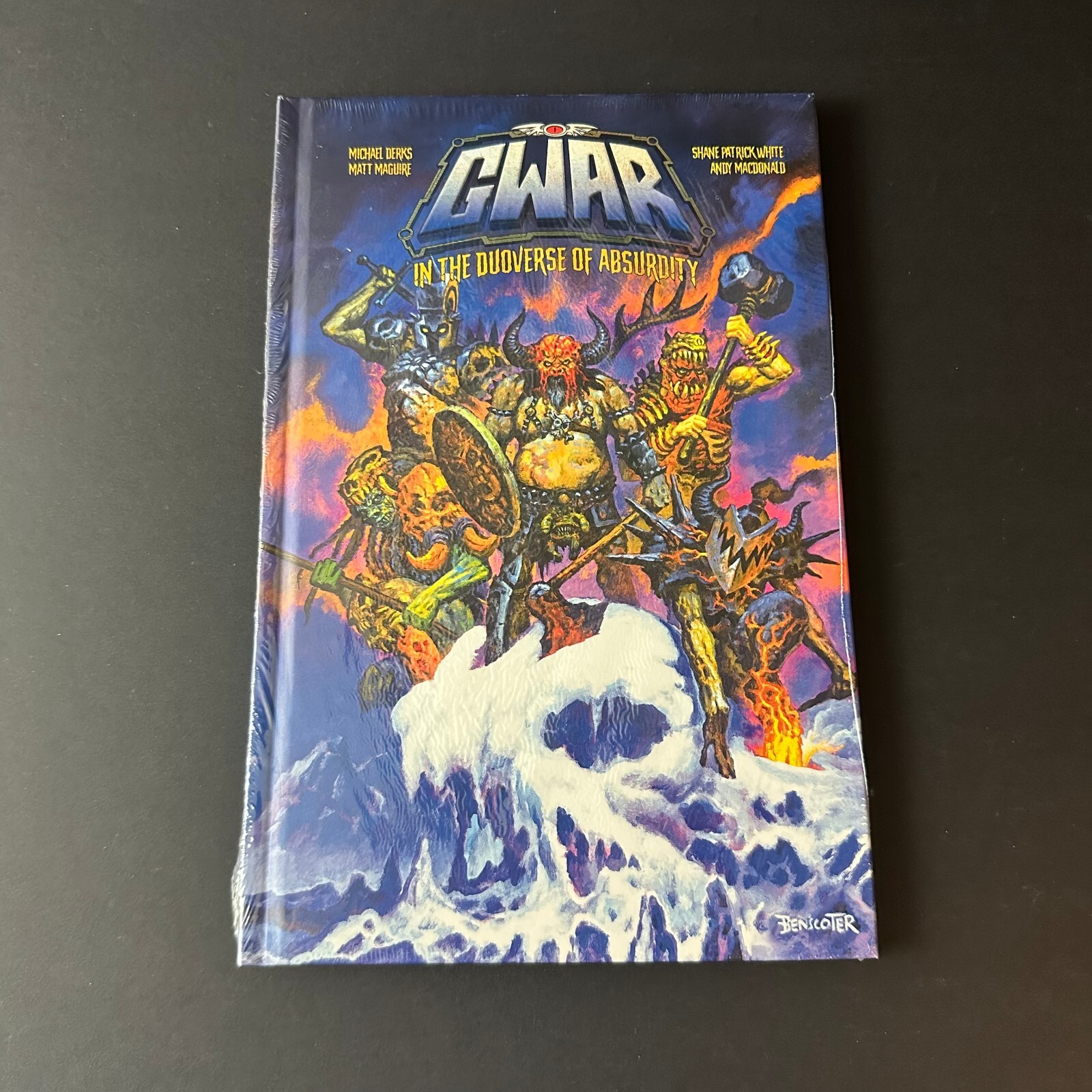 GWAR: In The Duoverse Of Absurdity Comic *SEALED HARD COVER*