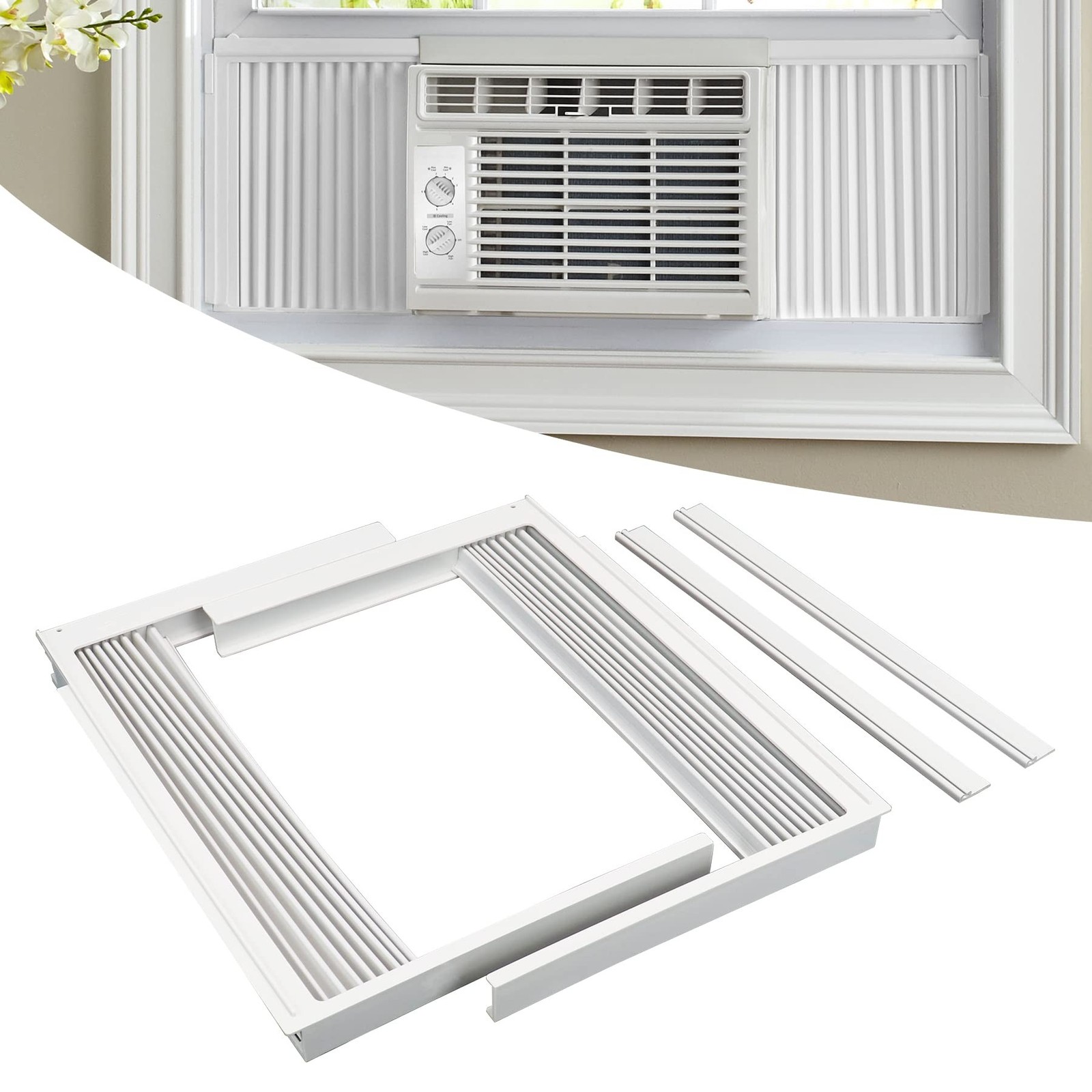Forestchill Window Air Conditioner Side Panels, Fit Most 22,000 BTU Units | I...
