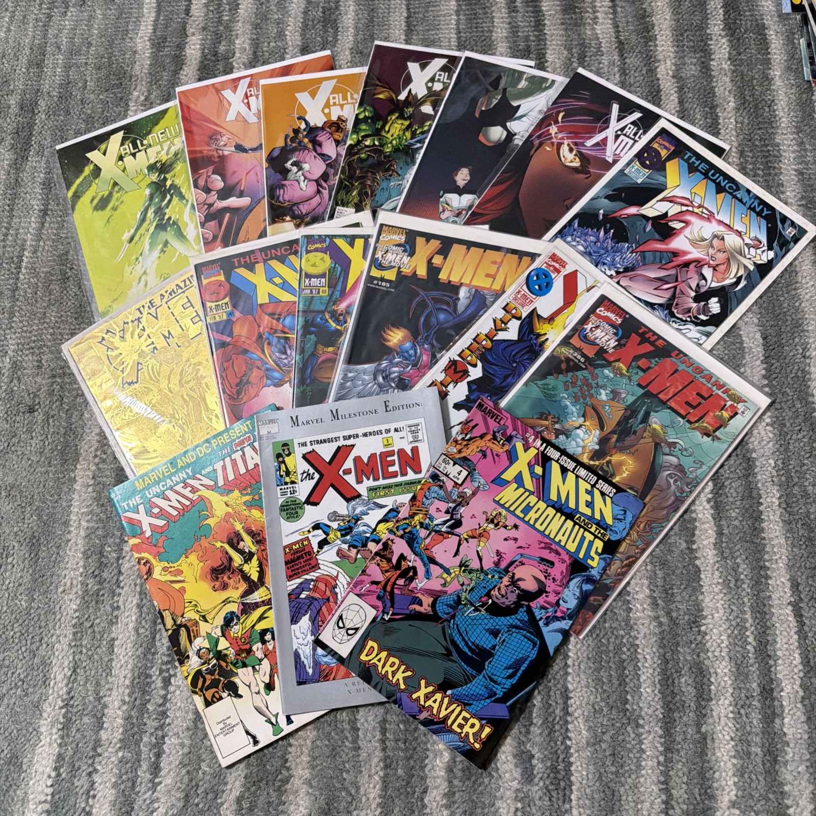 Marvel X-Men Uncanny X-Men Comic Book Lot 16 Issues Vintage Modern Mixed. :10