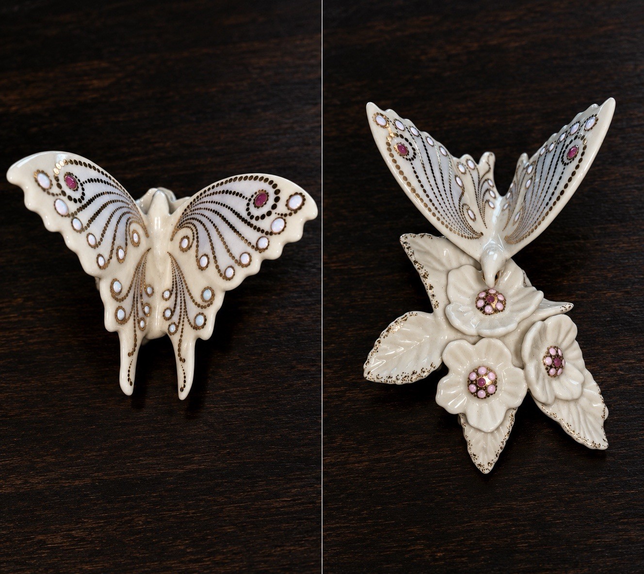 Lenox Secret Garden Butterfly Porcelain Figure Whisper of Spring Rare Collectibl Lenox Secret Garden Butterfly Porcelain Figure Whisper of Spring Rare Collectibl