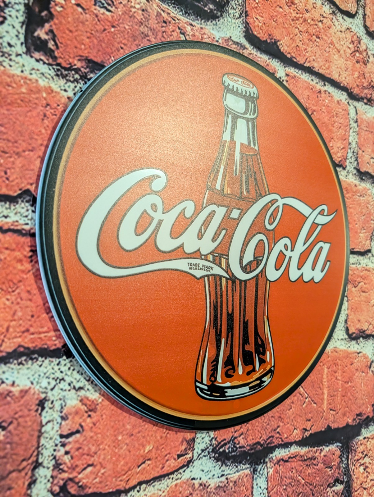 Coca-Cola Vintage Logo Metal Sign | 12