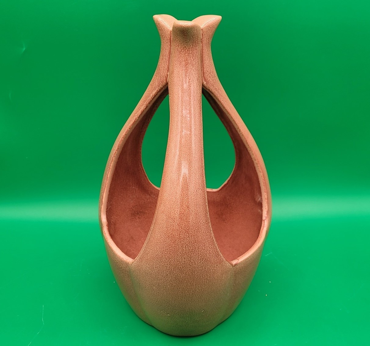 1951 RED WING Pottery HANGING PLANTER - C. Murphy M-1487 - MID CENTURY MODERN