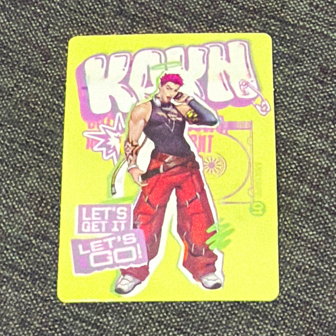 League of Legends HEARTSTEEL Riot Games x Chi Cha San Chen collab KAYN Photocard