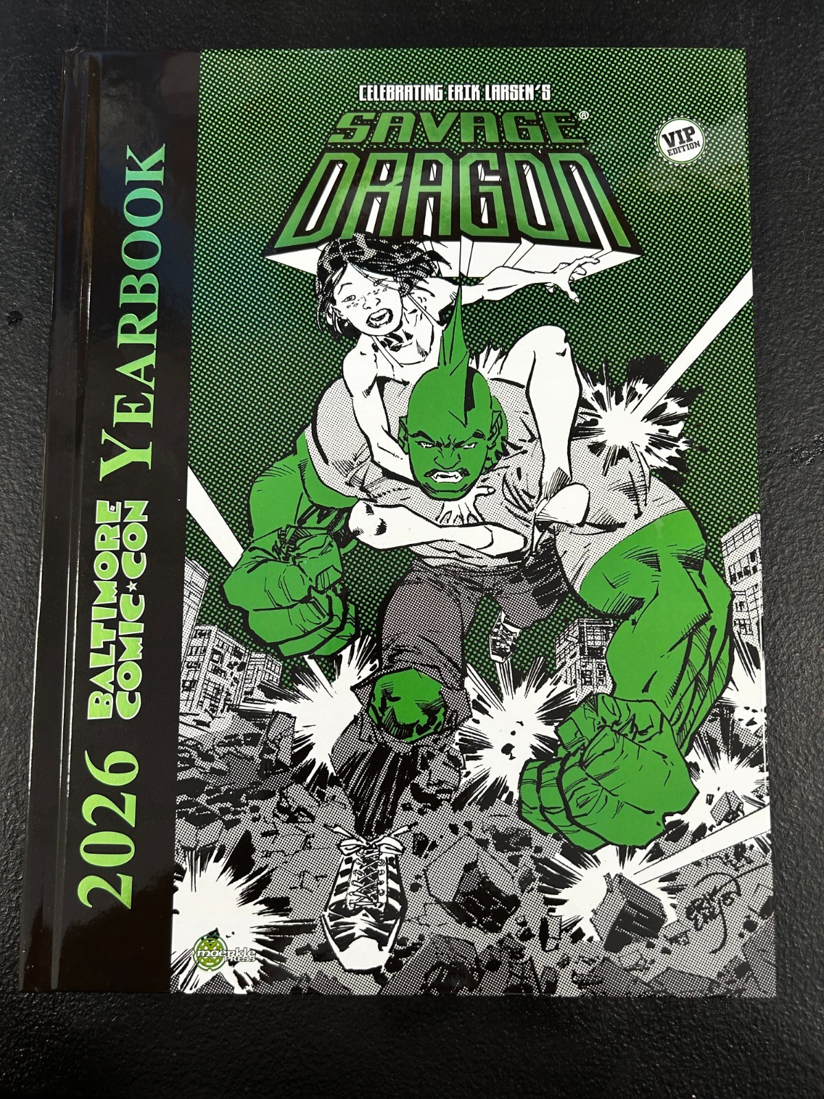 2026 Baltimore Comic-Con VIP Yearbook Celebrating Erik Larson's Savage Dragon