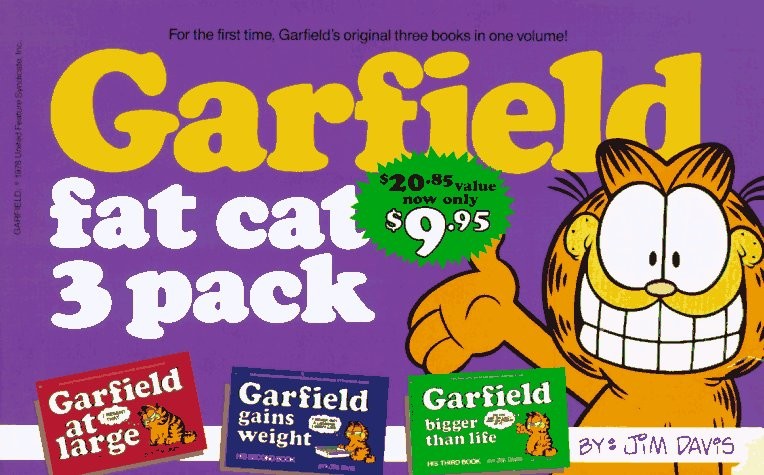 Garfield Fat Cat 3- Pack
