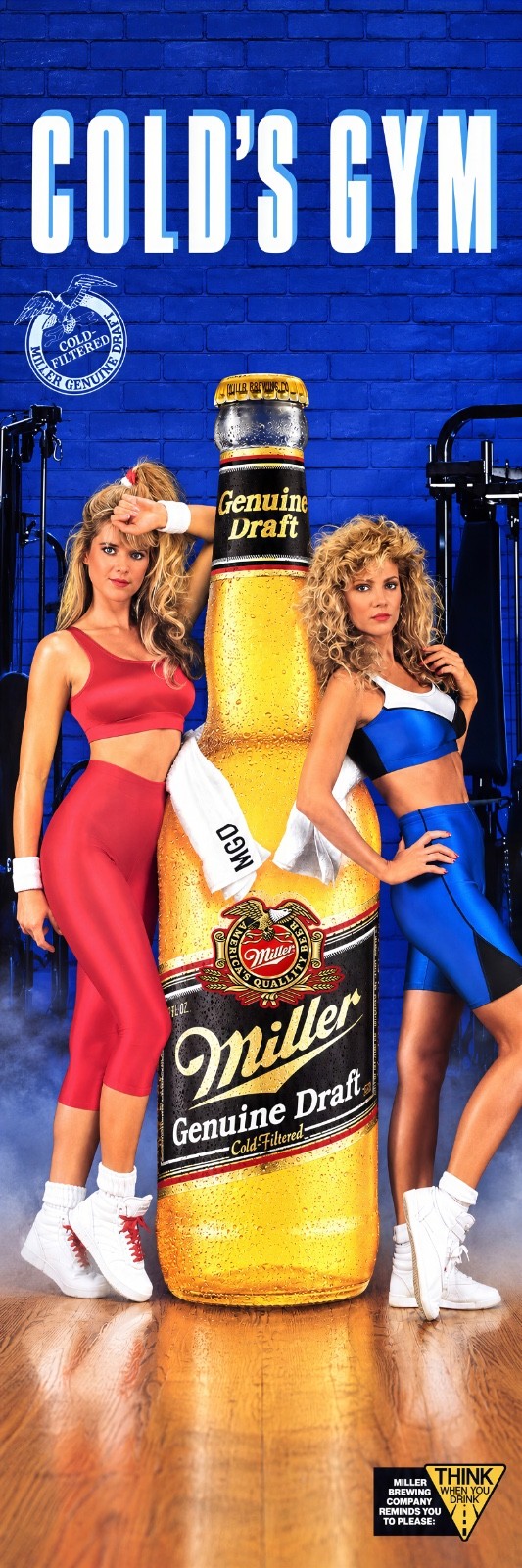GIANT 2’X6’ VINYL BANNER - MILLER GENUINE DRAFT