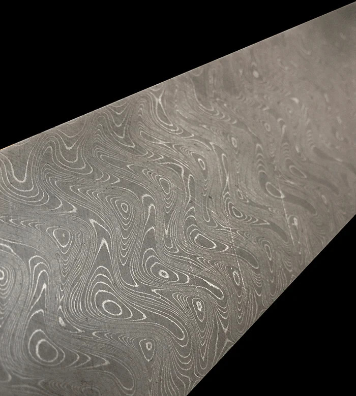 CHAD NICHOLS DAMASCUS  XHP Core Boomerang  STAINLESS STEEL SAN MAI  14