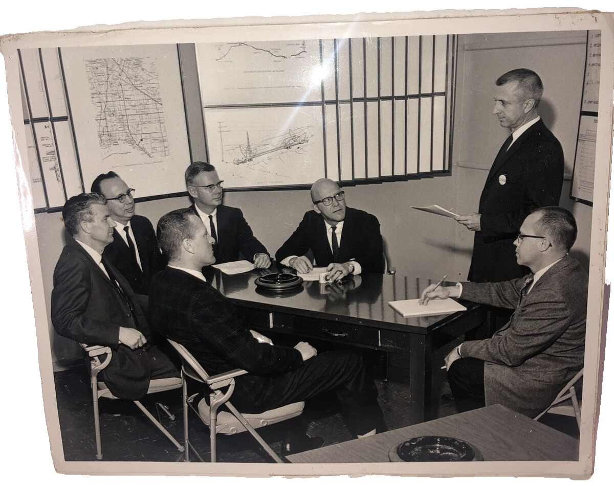 1962 Original Picture Six Division Men Appointed To New Saturn S-11 Positions 
