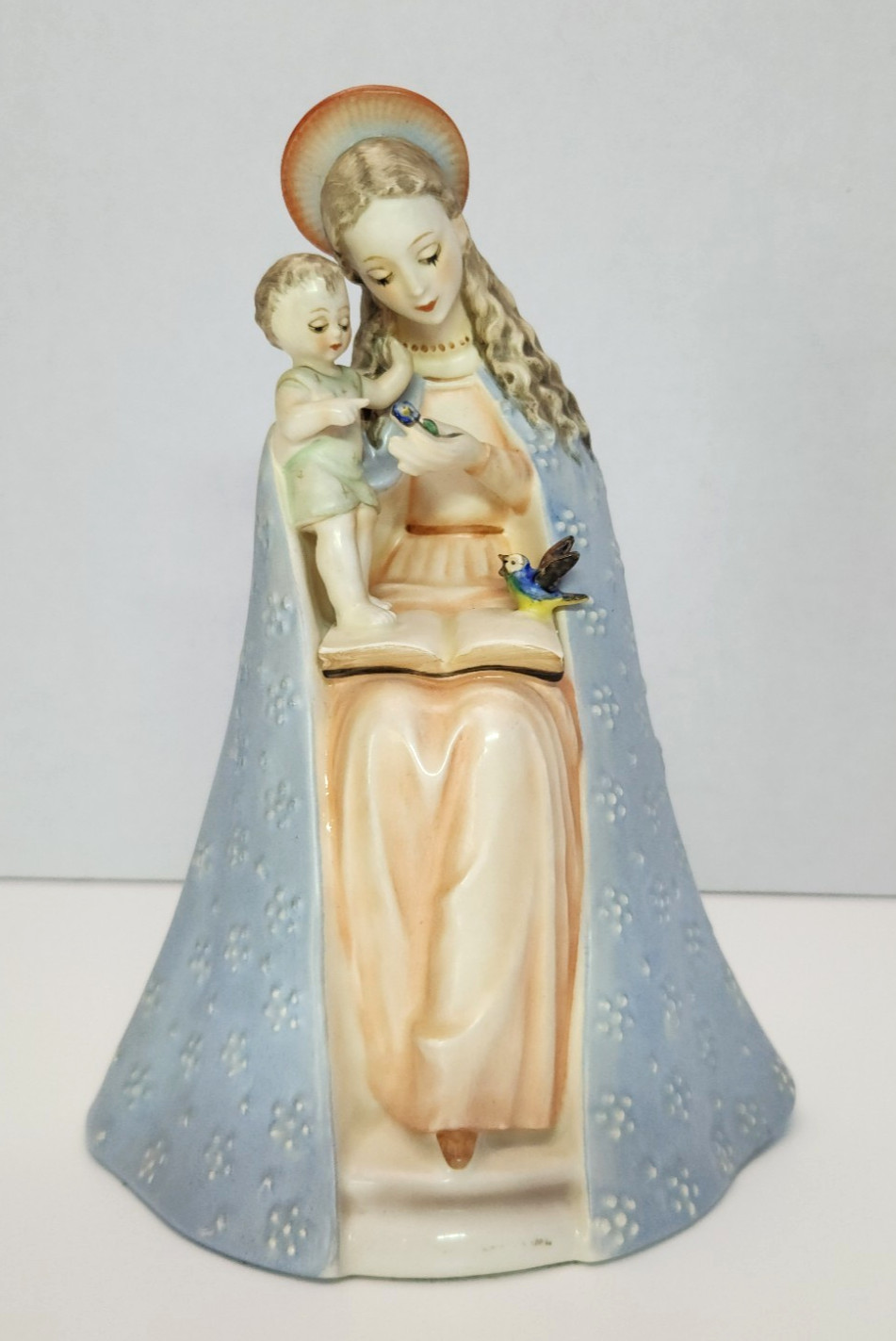 Vtg M.I. Hummel Goebel FLOWER MADONNA 8 1/4