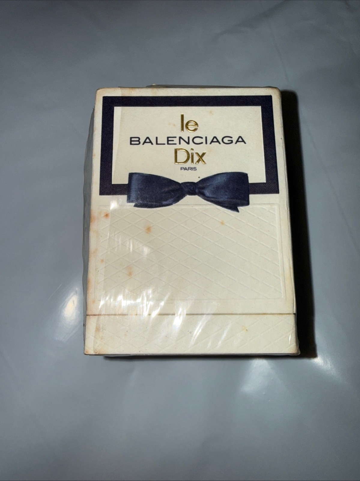 LE DIX BALENCIAGA VINTAGE PERFUME 1970’s .5oz FL. New Sealed Vintage