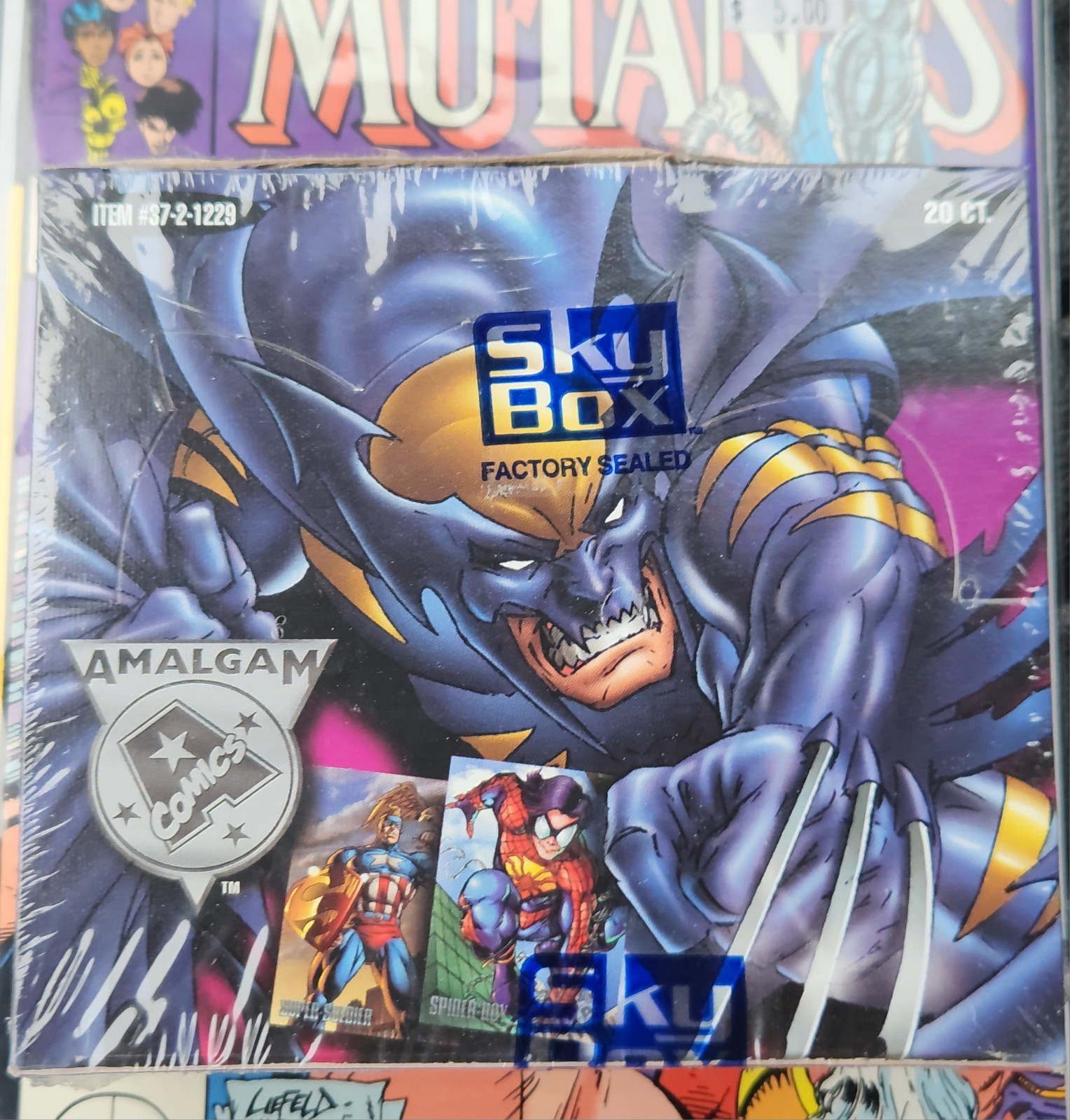 1996 Skybox Amalgam Comics New Factory Sealed Box 20 Ct Cards Wal-Mart Exclusive
