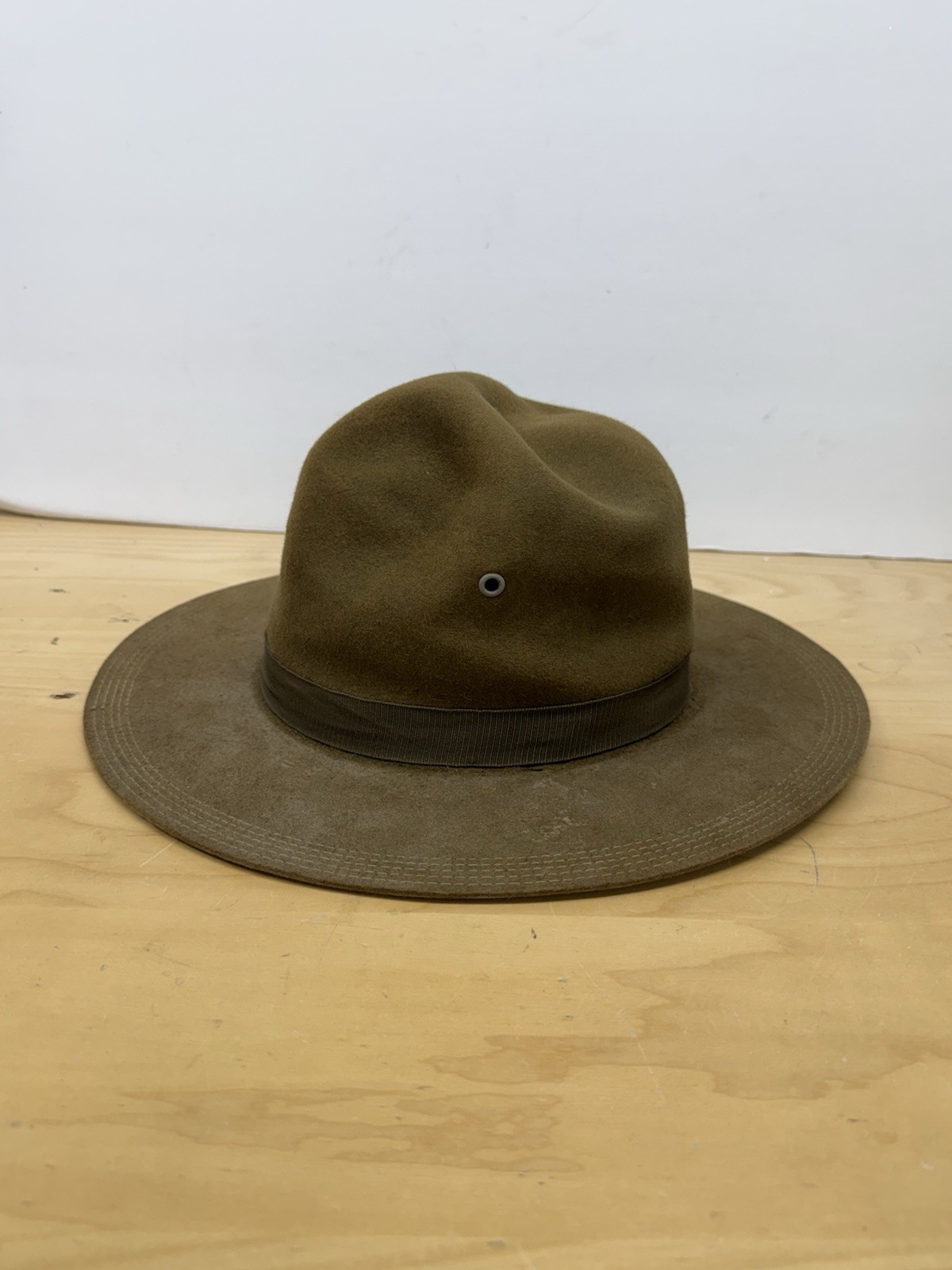 WWI era Hat 5 Stitch Brim United Hatters of North America Pre 1934 tag Size 7
