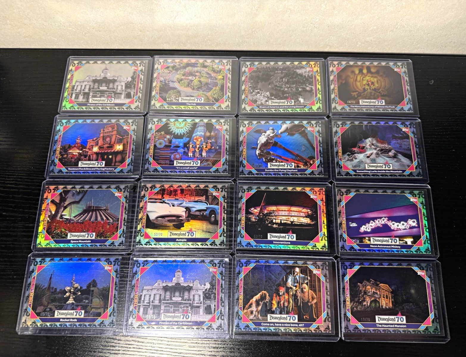 2025 Topps Disneyland 70th - Lot of 49 70th Anniversary Parallel /70 Cards  
