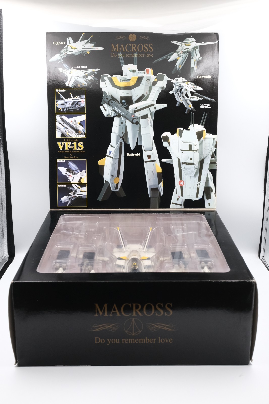 Yamato Macross VF-1S Roy Focker 1/48 Scale Figure Missing Weapon Piece