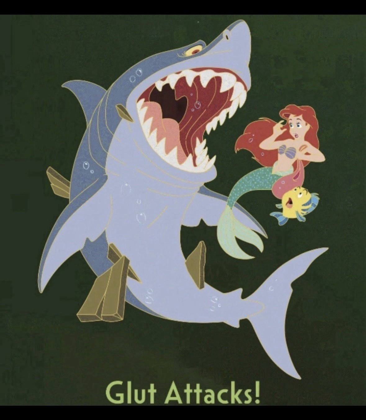 CONFIRMED WDI MOG Ariel Little Mermaid Once Upon a Nightmare LE 300 Disney Pin