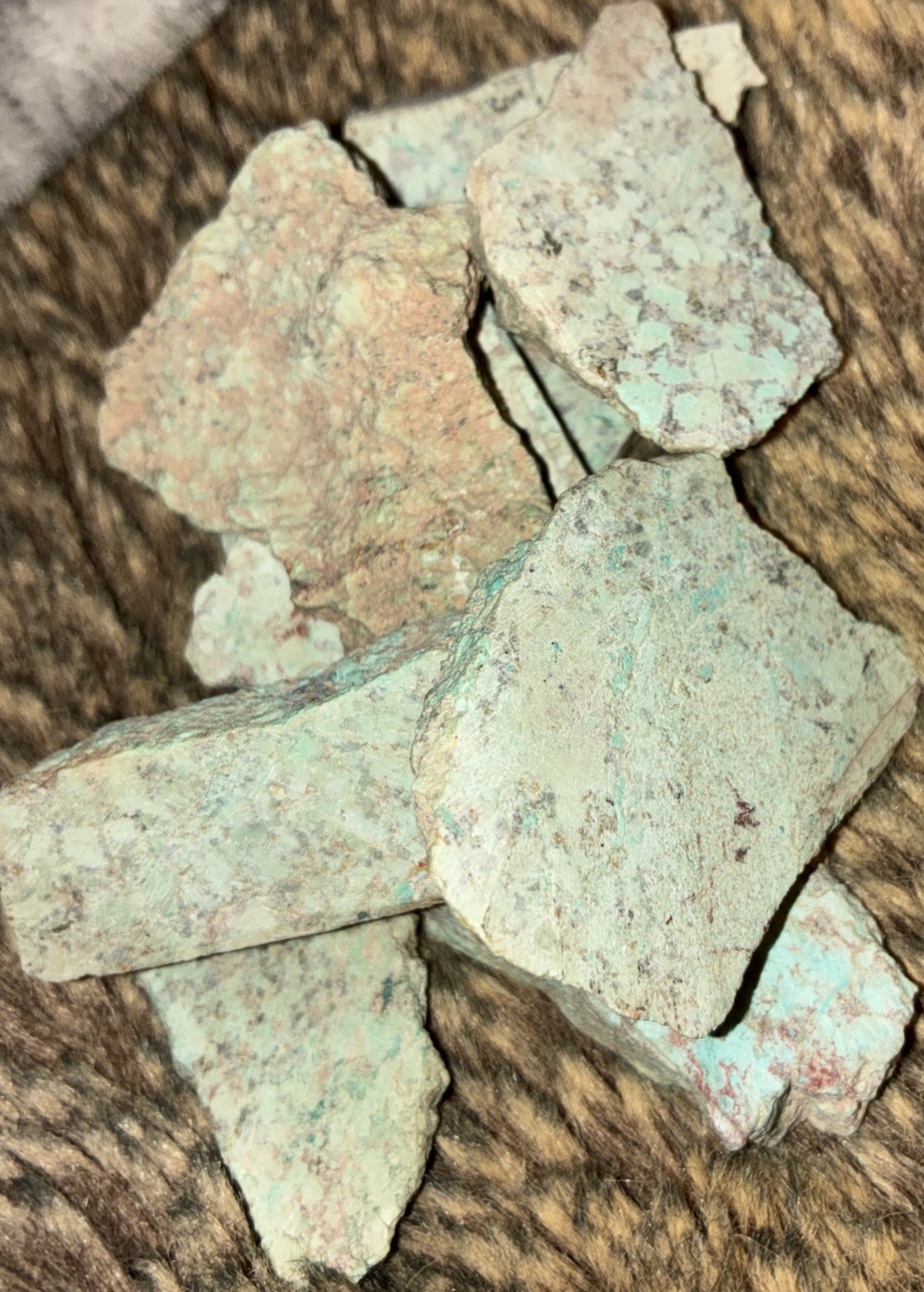 Fantastic RARE Slice Turquoise 140.4 Grams Arizona
