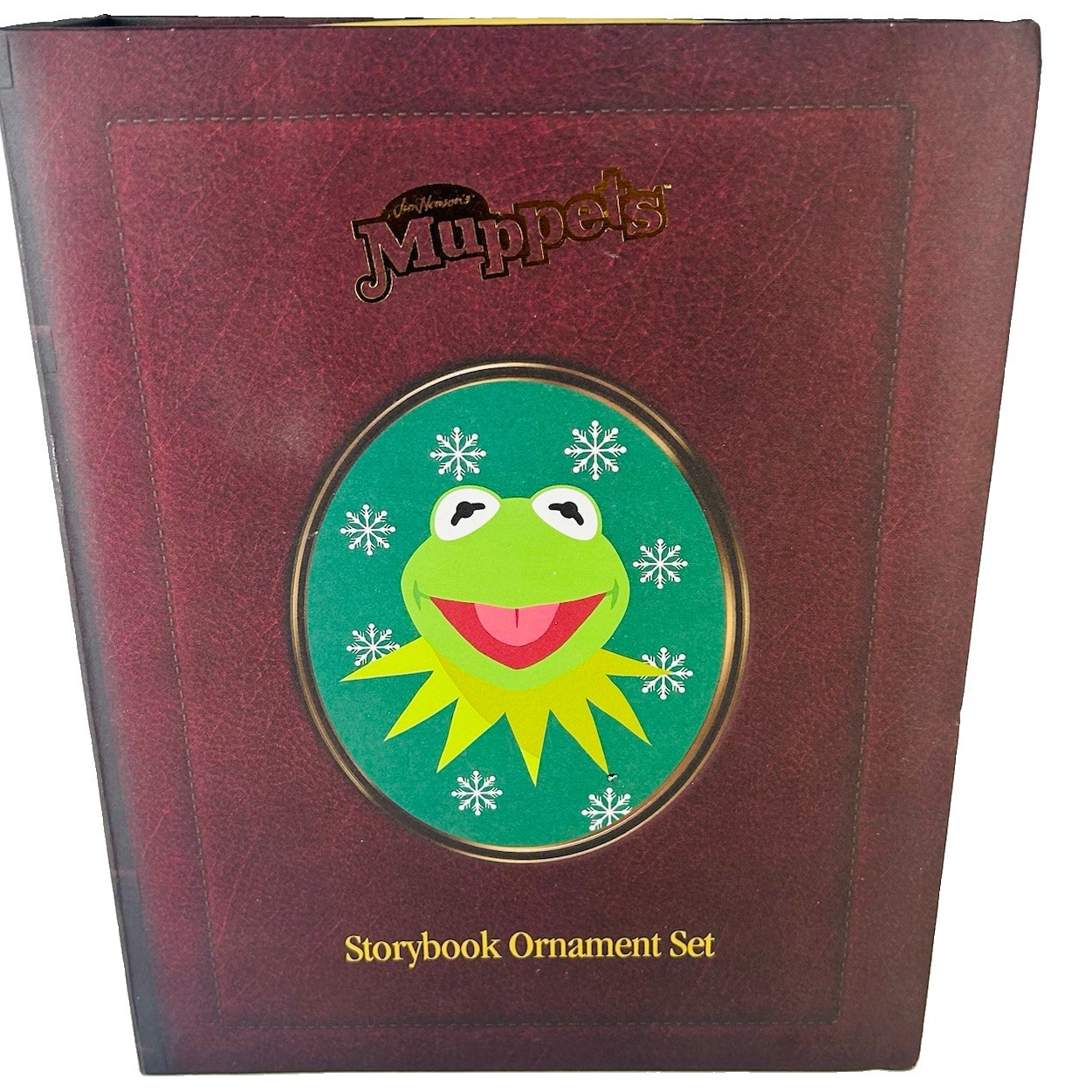 Vintage Disney Storybook Ornament Set Muppets Christmas 2005 READ SEE