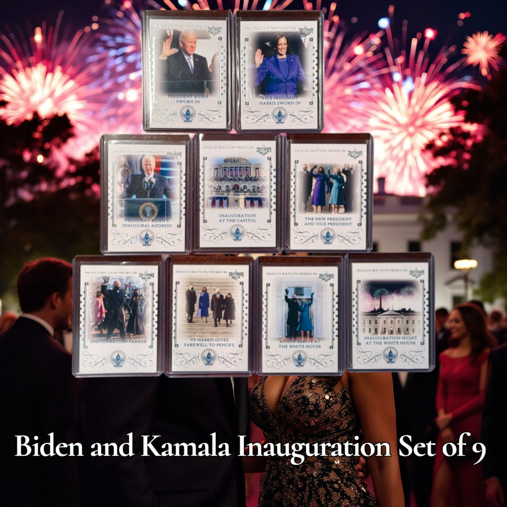 DECISION 2020 INAUGURATION PREMIUM SET JOE BIDEN & KAMALA HARRIS vs TRUMP