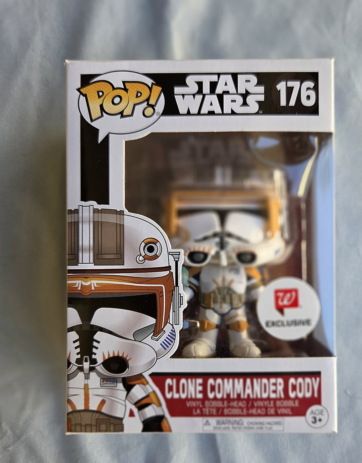 Funko Pop Star Wars Clone Commander Cody #176 Walgreens Exclusive Vaulted 2017