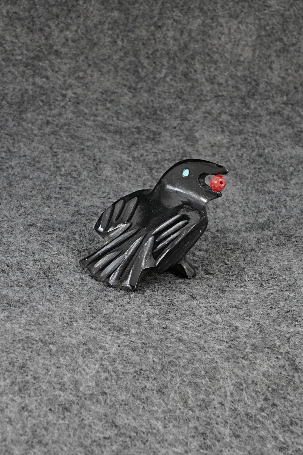 Crow Zuni Fetish Carving - Calvert Bowannie