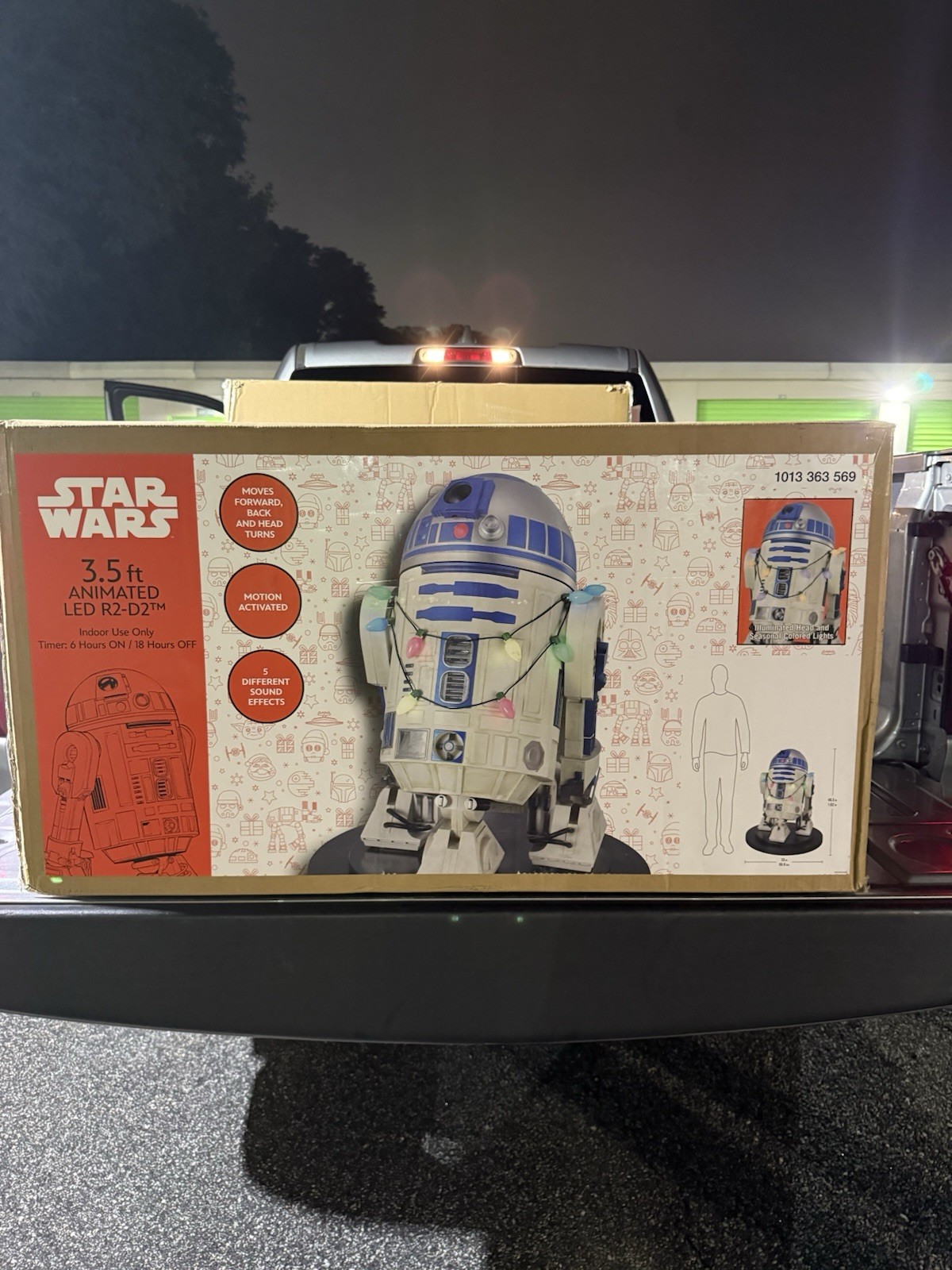 Star Wars 3.5ft Animated LED R2-D2 with Sound and Light Effects