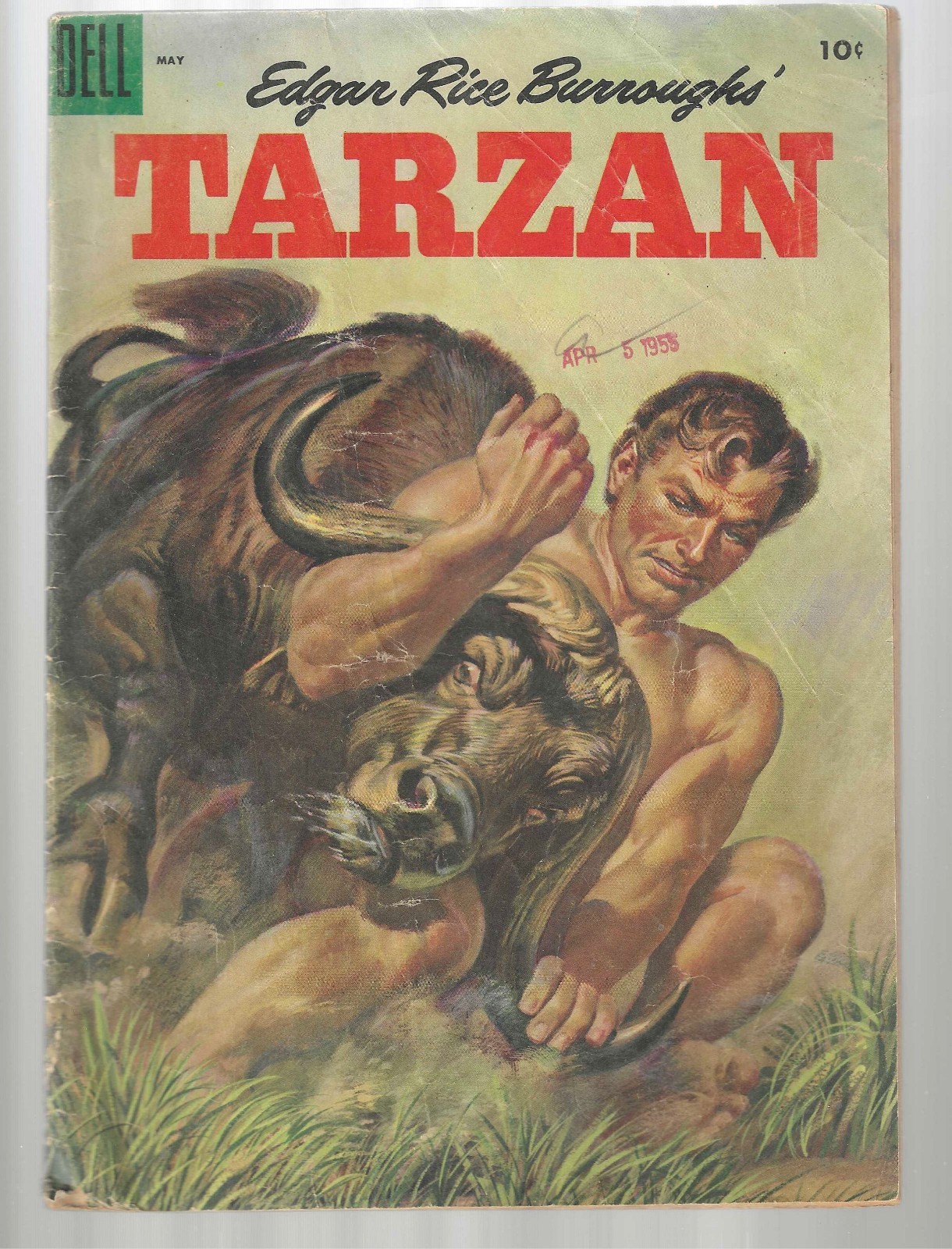 COMIC BOOK Tarzan May 1953 vol 1 no 11 grade 8+