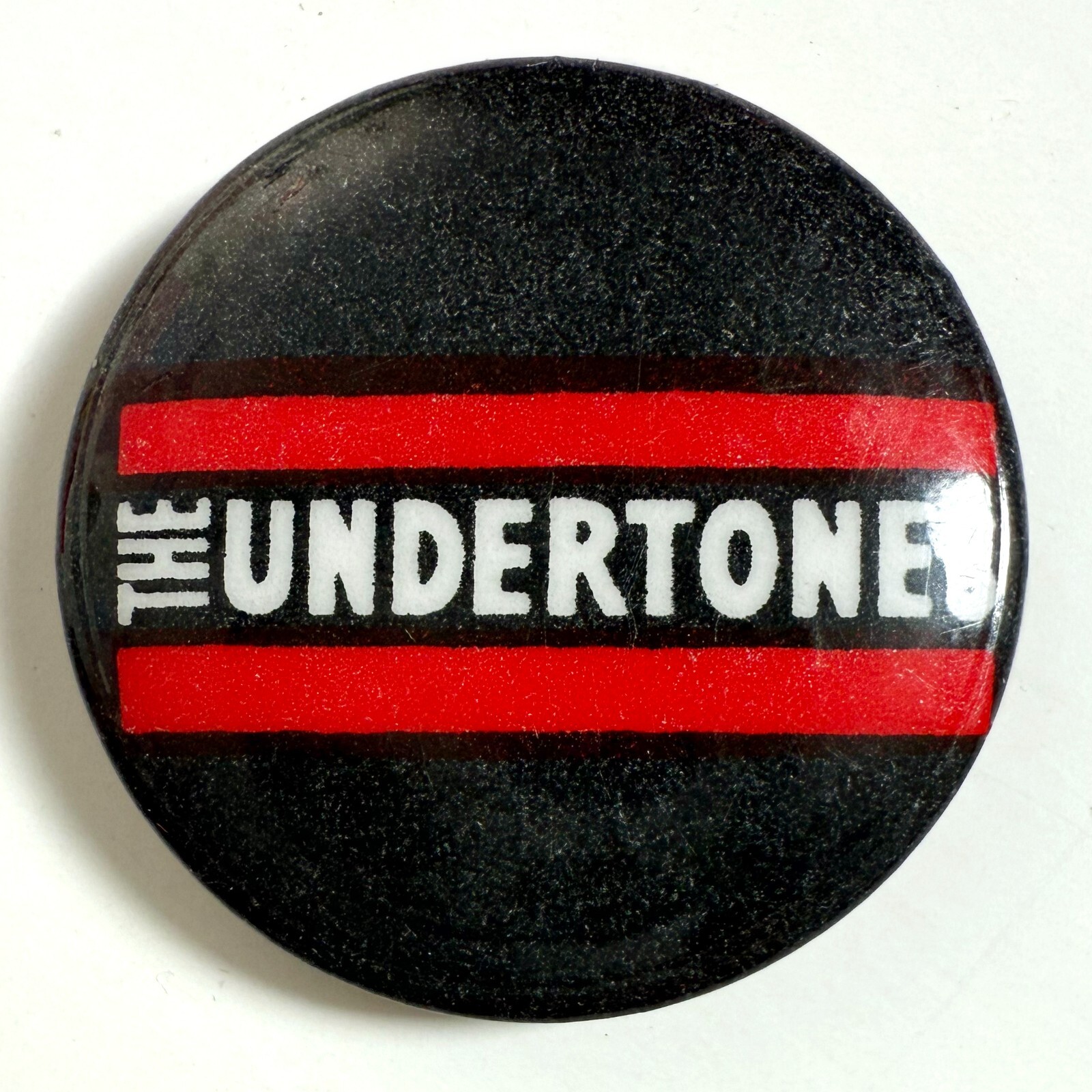 Vintage 1980 THE UNDERTONES band button c. Hypnotised pin badge Feargal Sharkey