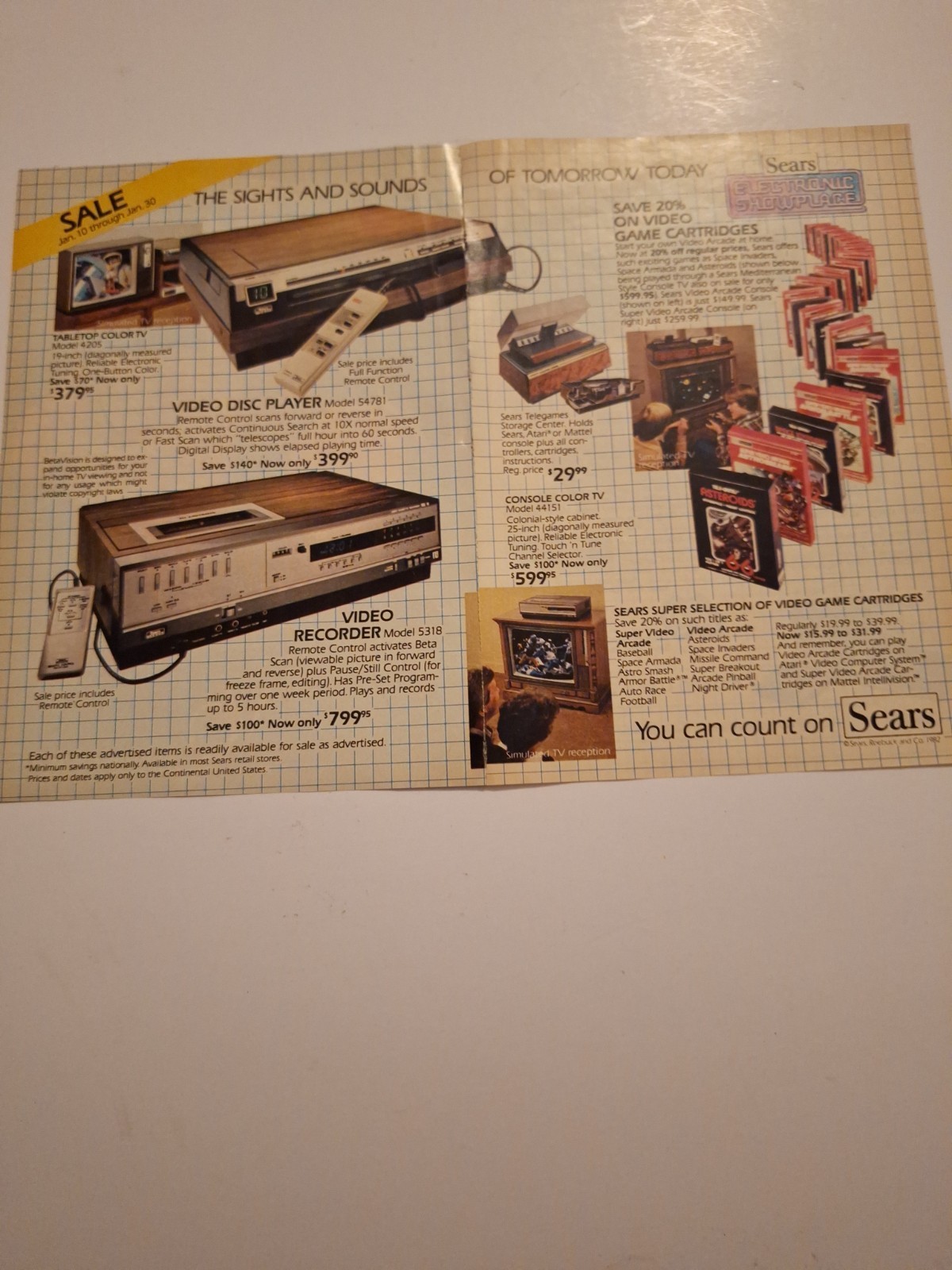 Sears Vintage Advertisement