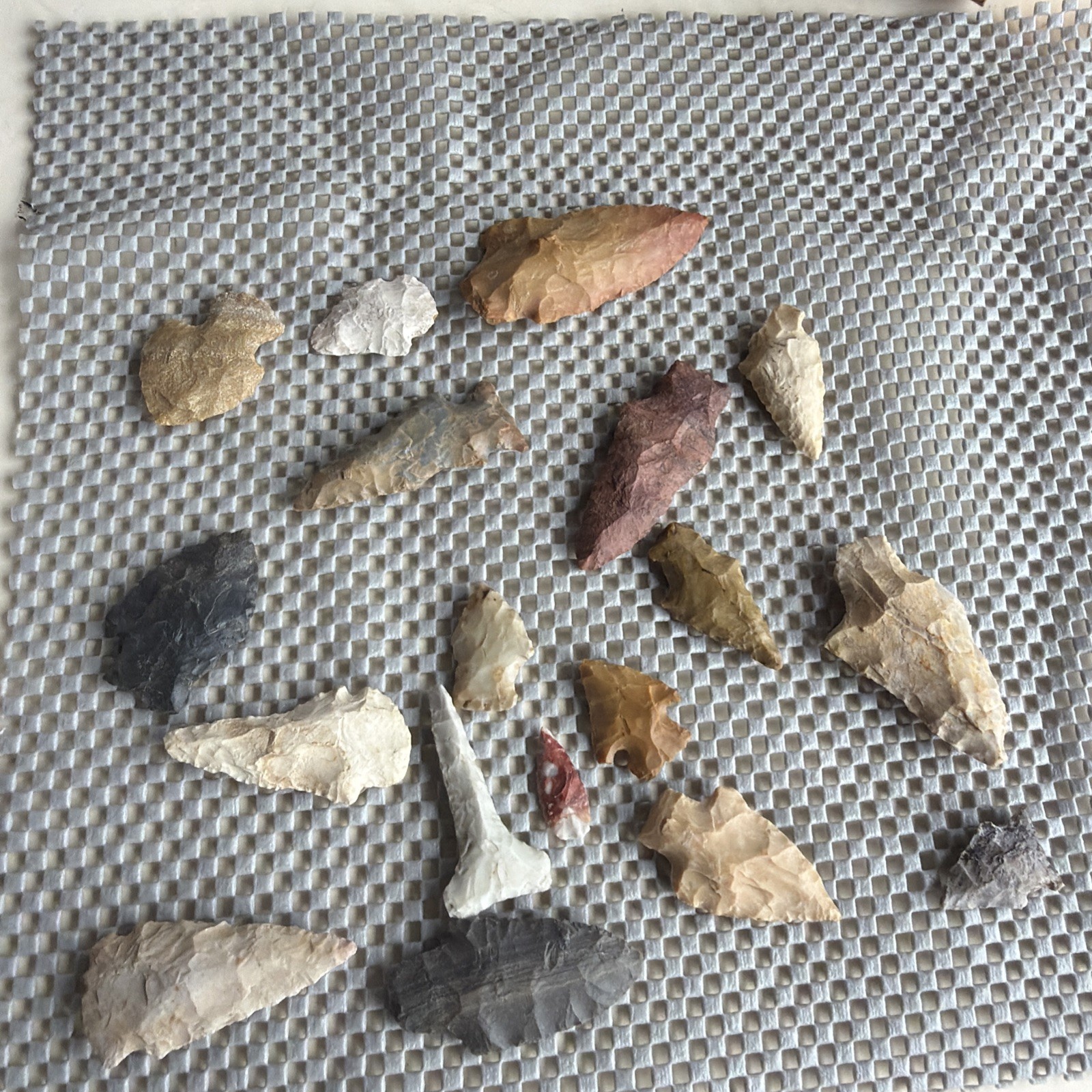 Variety Of Inherited Arrowheads. 