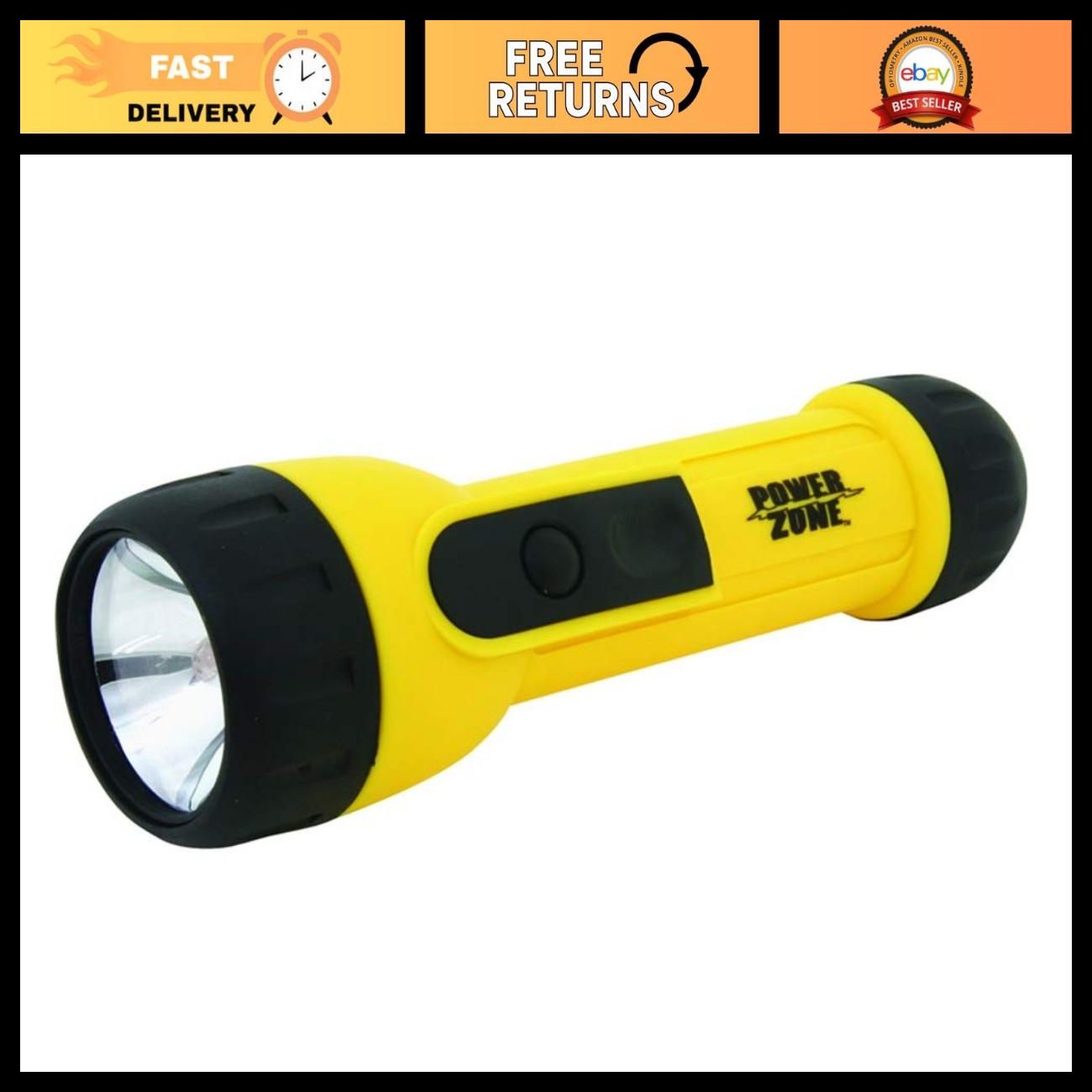 2-D IMPACT KRYPTON FLASHLIGHT (Pack of 12)