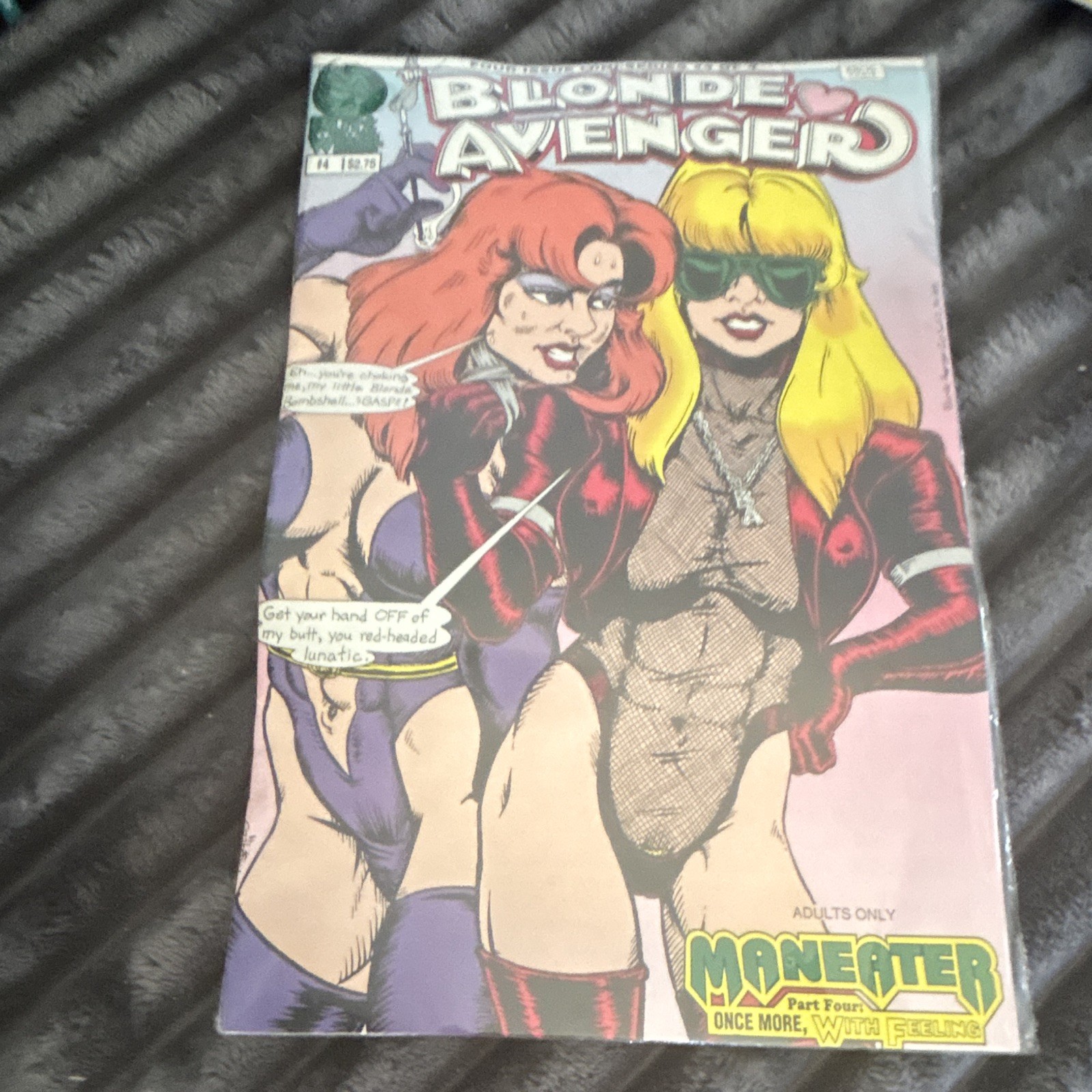 Blonde Avenger #4 Maneater H. John Hunter Single Issue Comic Book Adult