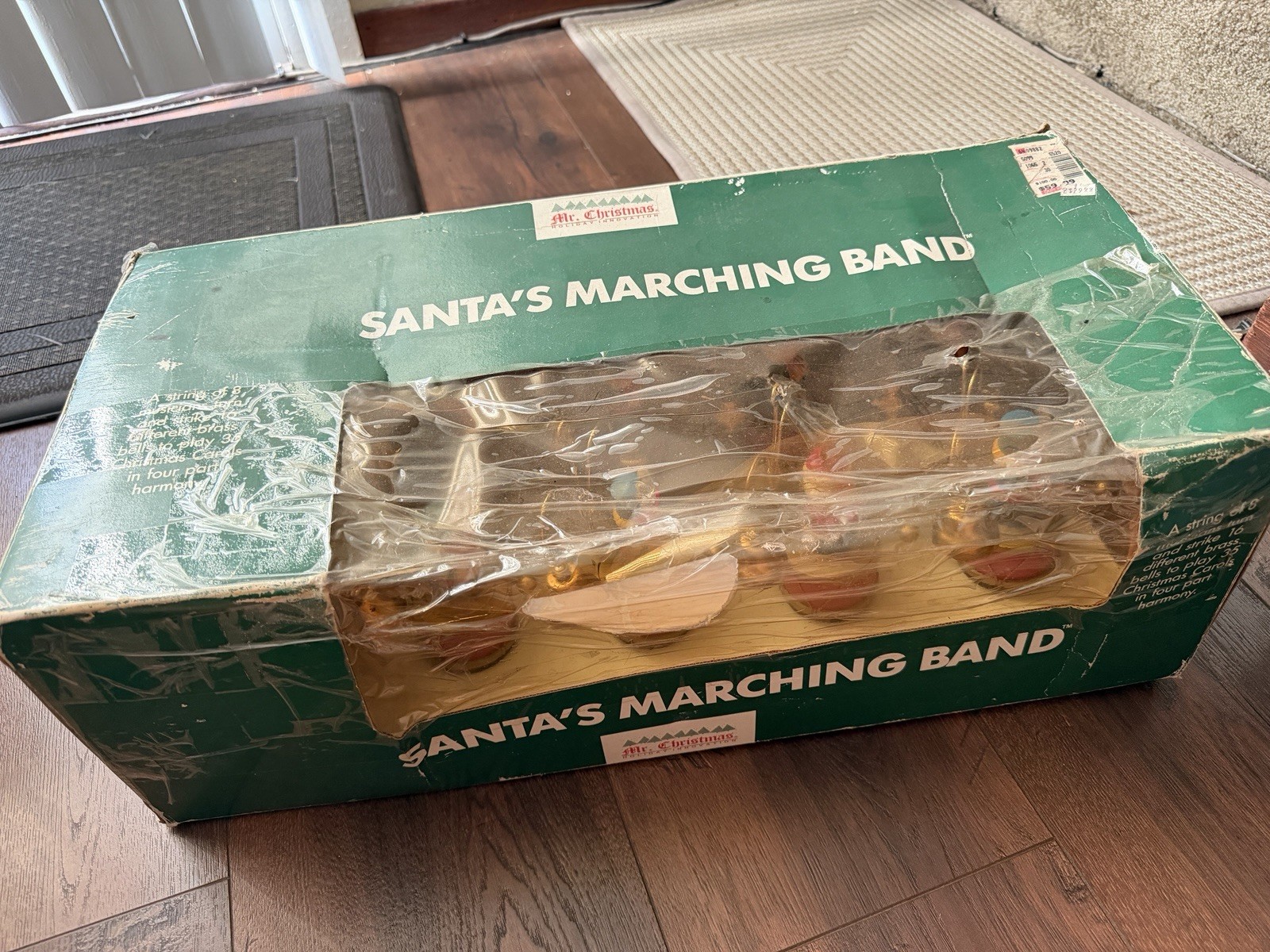 Vintage 1991 Mr. Christmas\' Santa\'s Marching Band With Original Box VIDEO