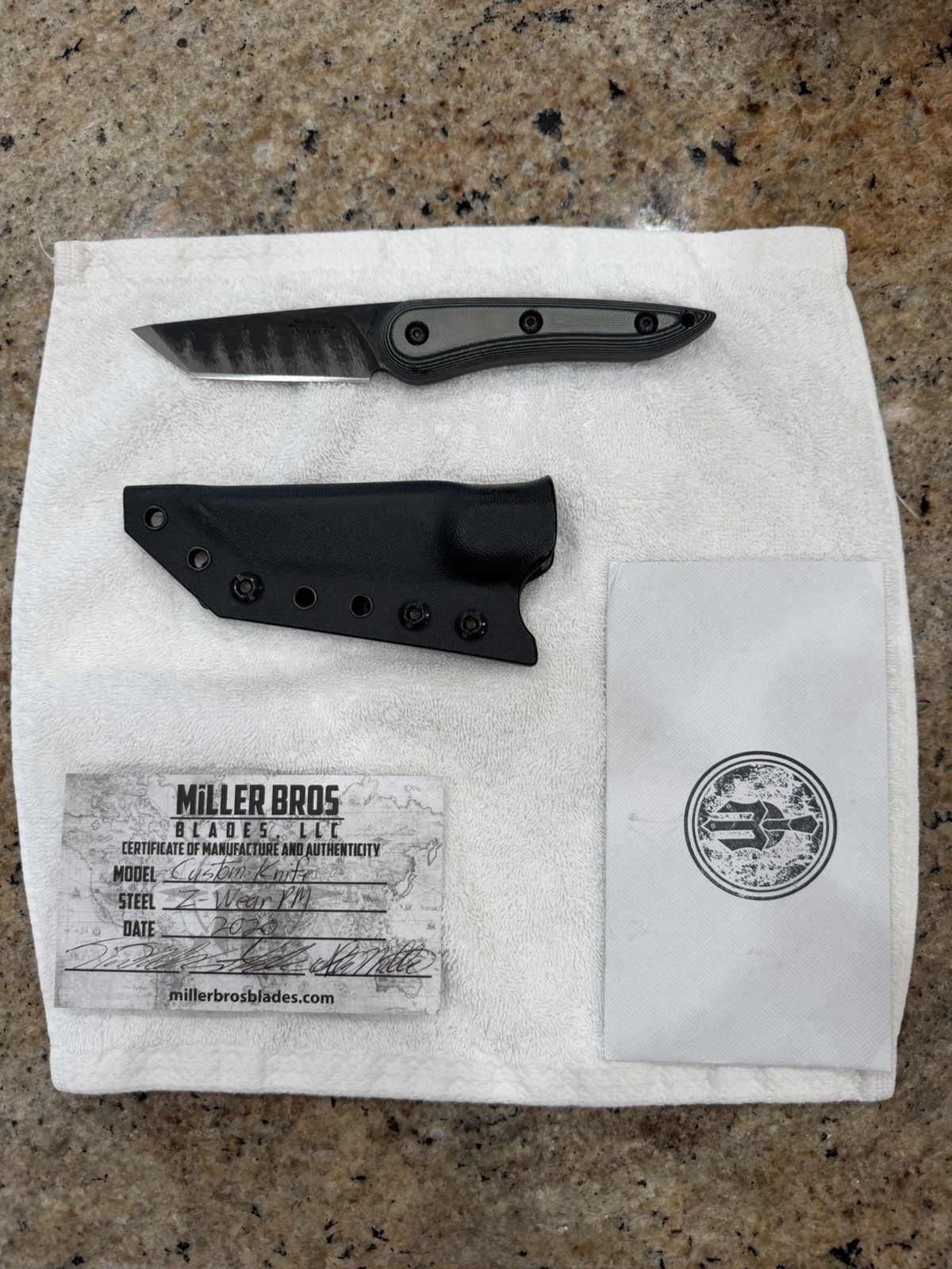Miller Bros. Blades Custom Knife
