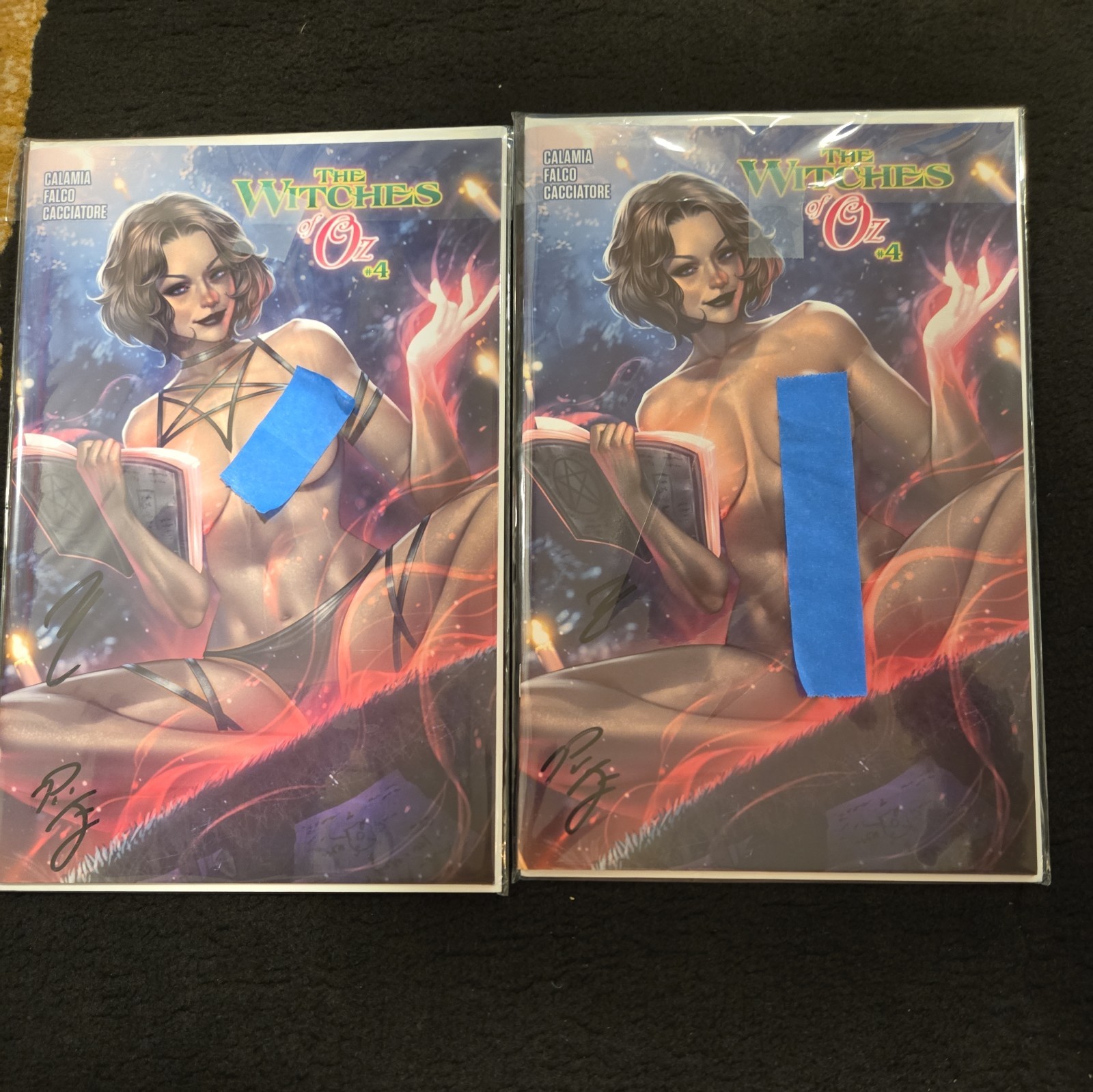 The Witches of Oz #4 hibren Not Nice Cover set Mature LBGT+ 