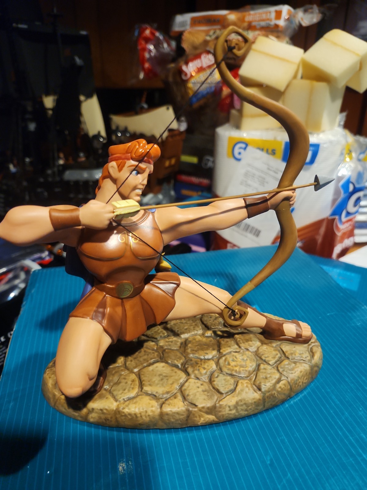Disney  WDCC Hercules From Zero To Hero Figure W/ Box & COA  PLS READ