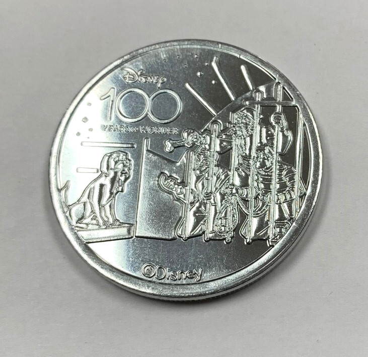 Disneyland 2023 Disney 100 Years Pirates  of Caribbean Jail Scene Coin Medallion