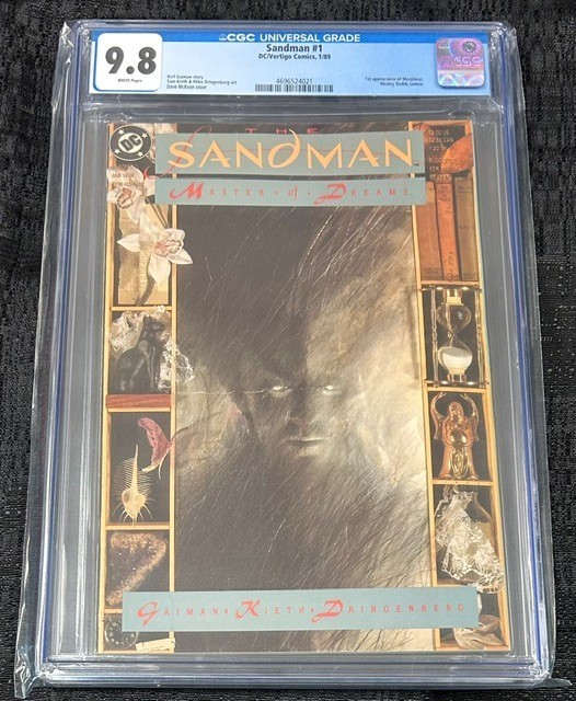 DC Vertigo Comics SANDMAN #1 Neil Gaiman CGC 9.8 1989 First Appearance MORPHEUS