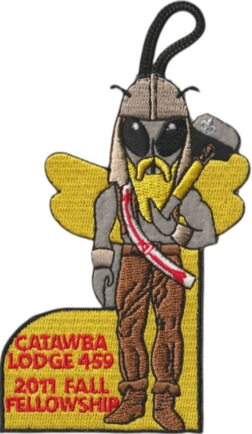 Catawba Lodge 459 Mecklenburg County NC 2011 Fall Fellowship Patch (AR5848)