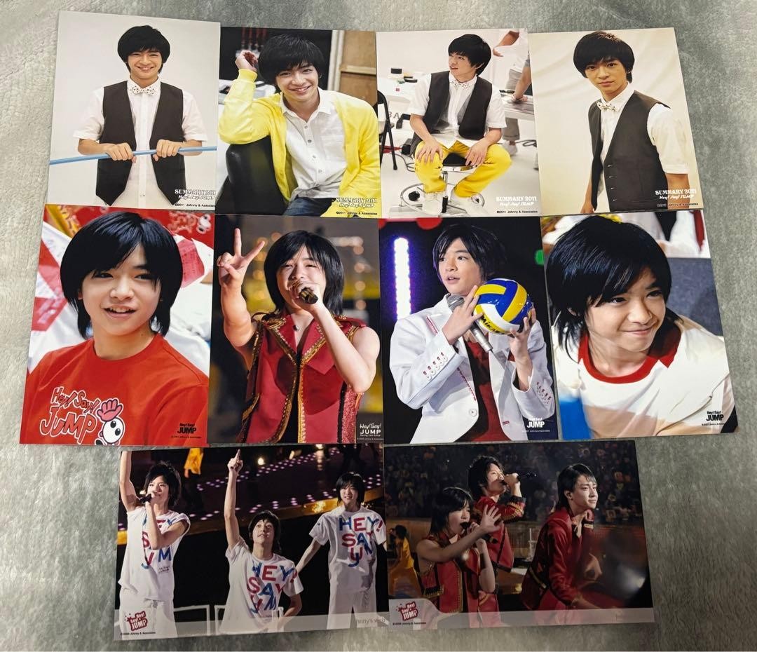 HeySayJUMP Chinen Yuri Official Photo Set 10 Photos Collection