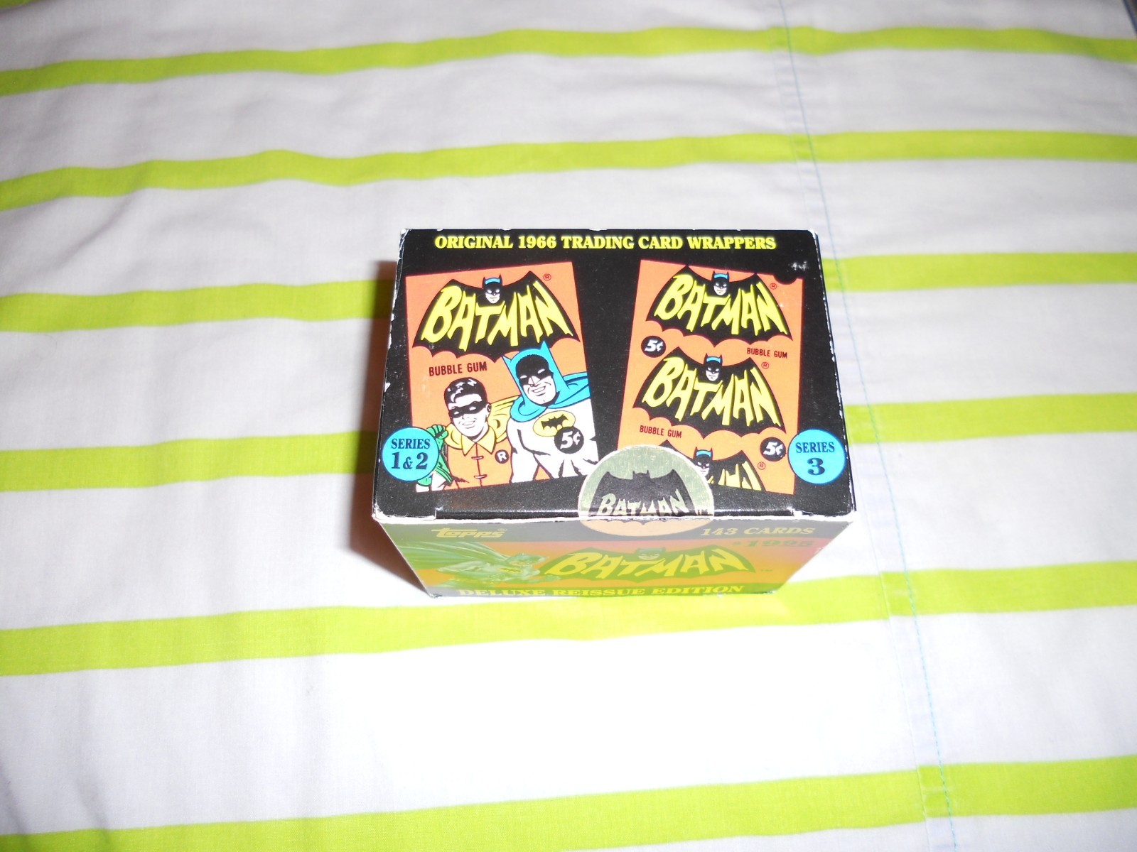 NEW SEALED 1989 Topps Batman 1966 Deluxe Reissue Complete 143 Card Set