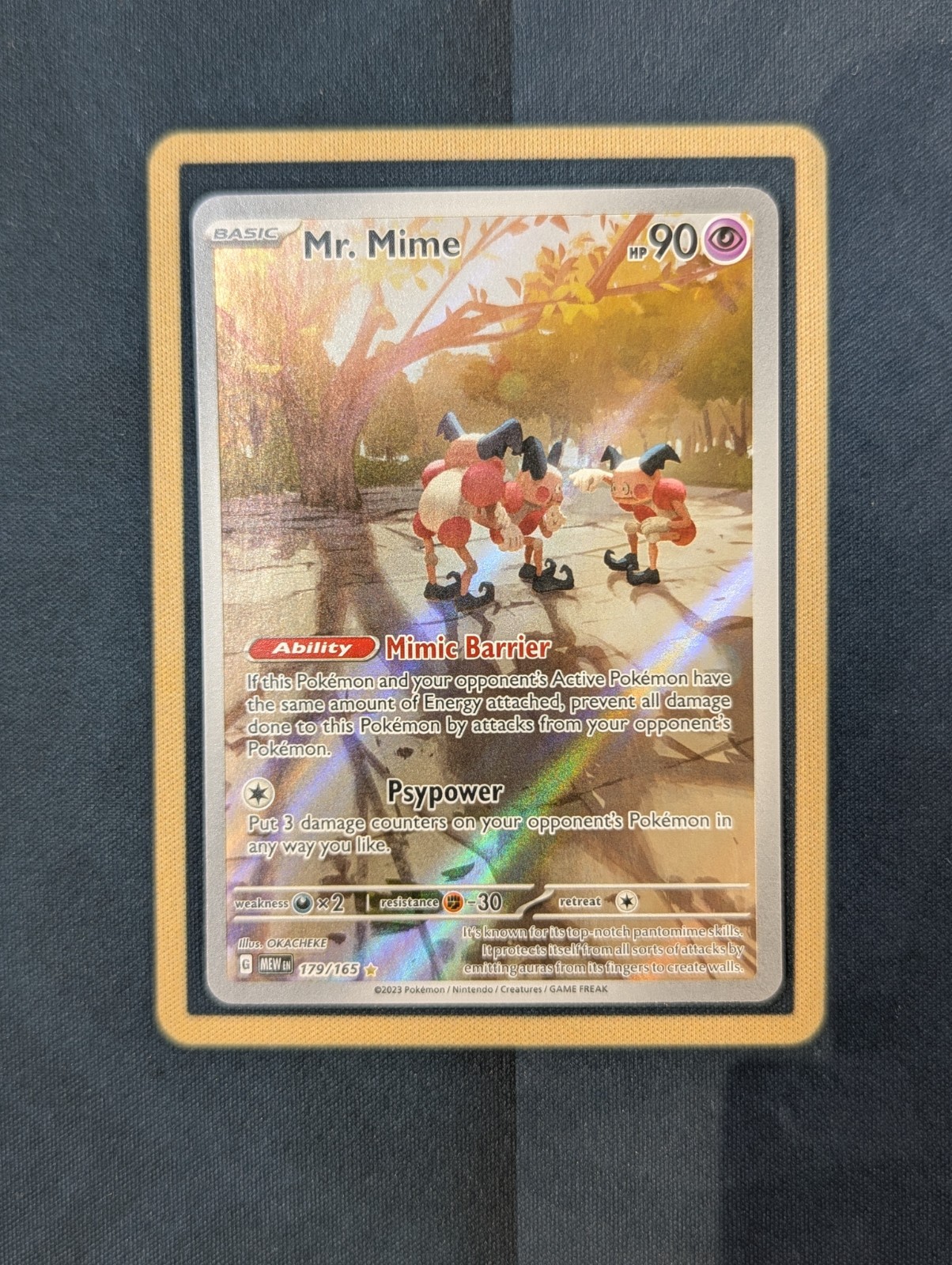 Pokemon TCG - Mr. Mime - 179/165 - Pokemon 151