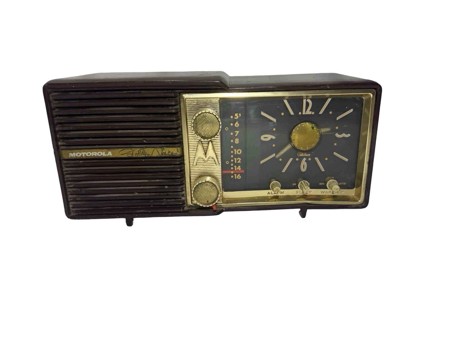 PARTS/REPAIR FLAWS Vintage Motorola 1950’s Model 67C Radio Golden Voice 13\